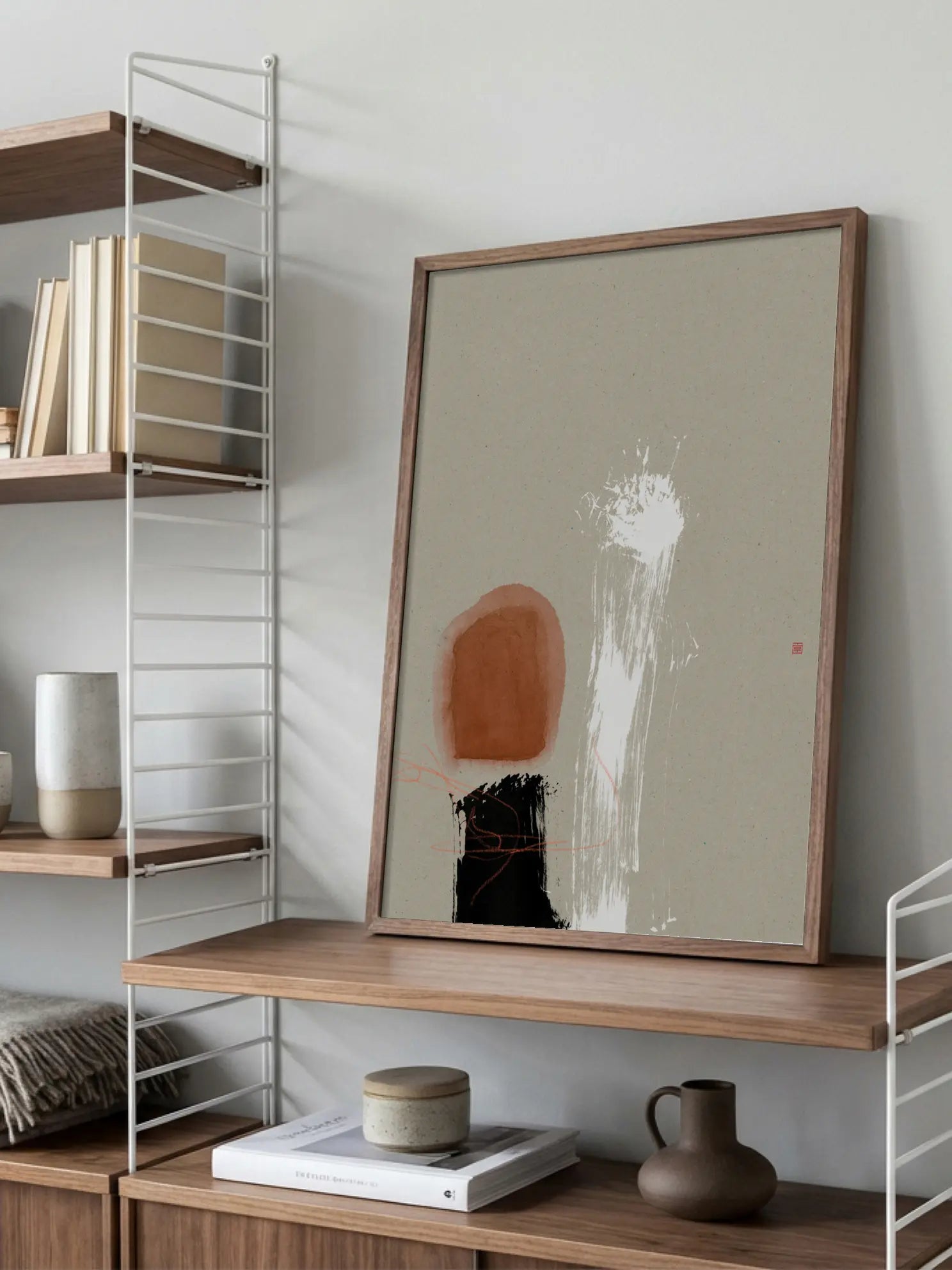 Japanese Abstract Poster