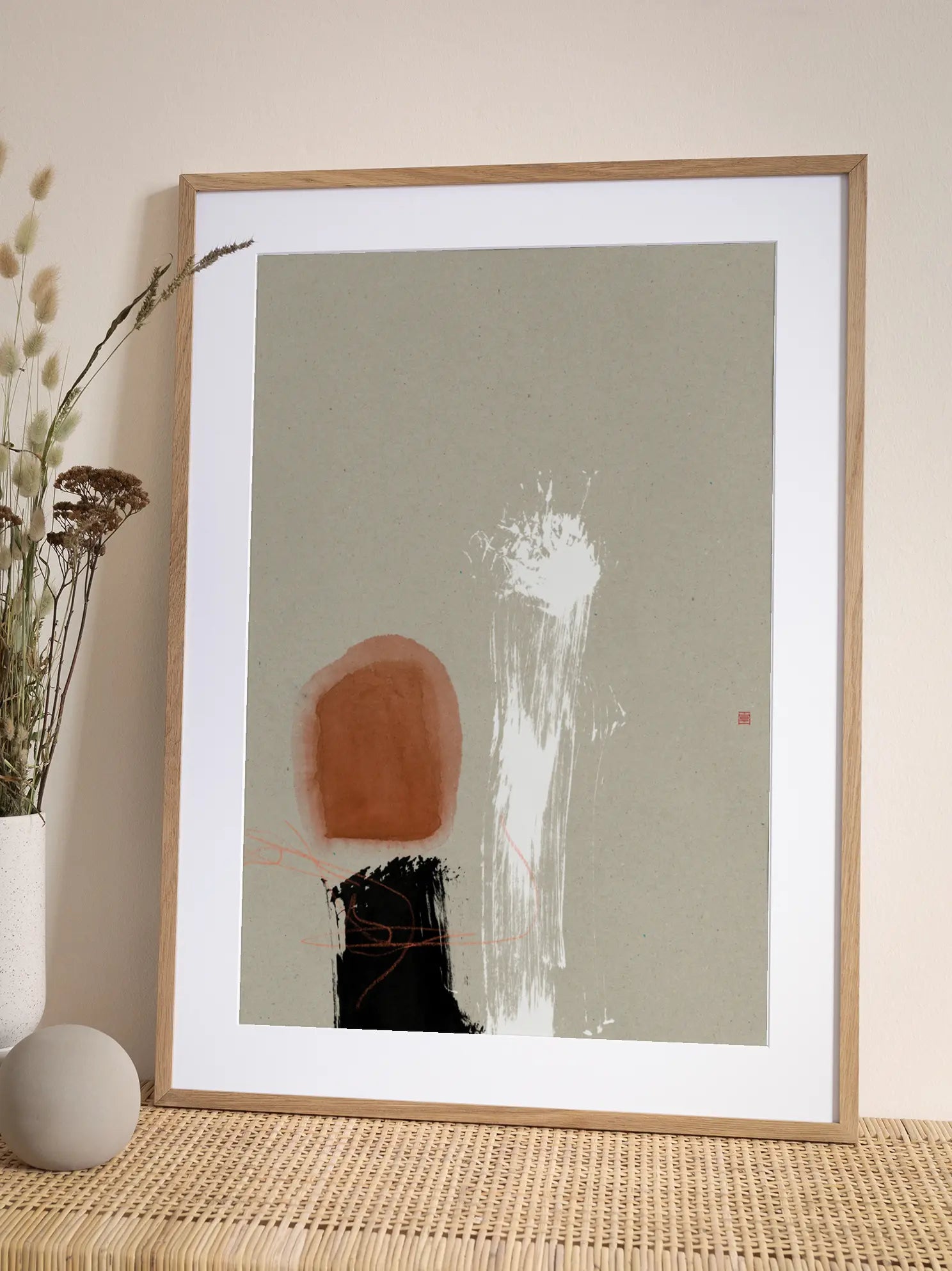 Japanese Abstract Poster