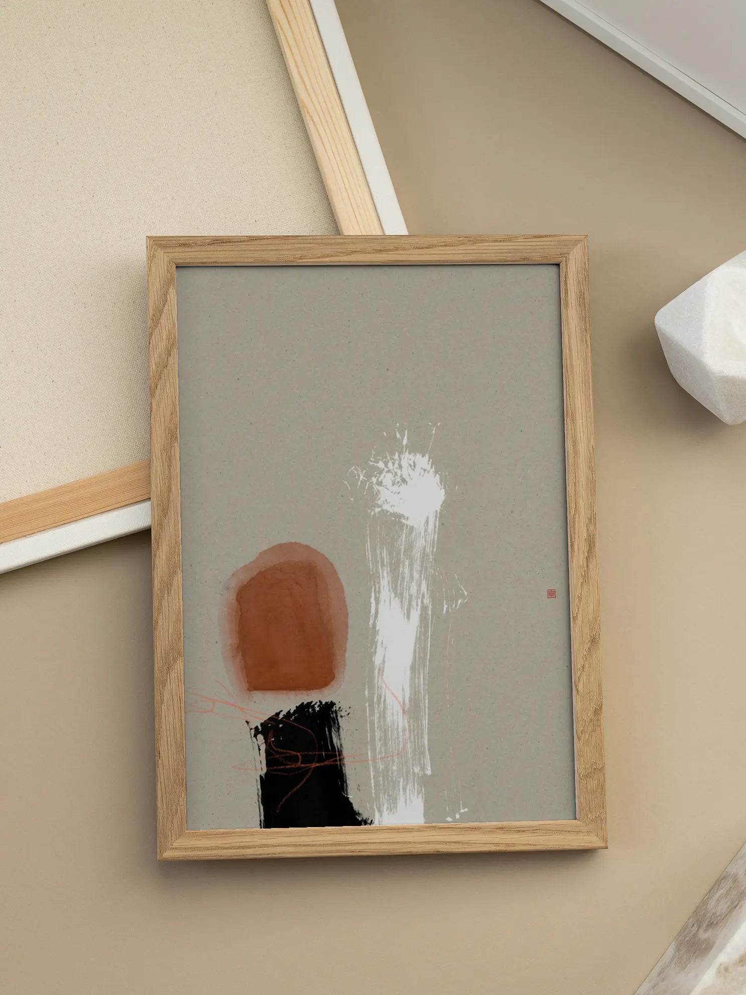 Japanese Abstract Poster