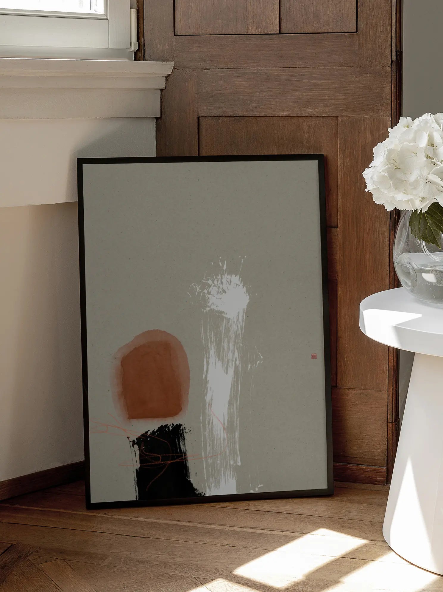 Japanese Abstract Poster