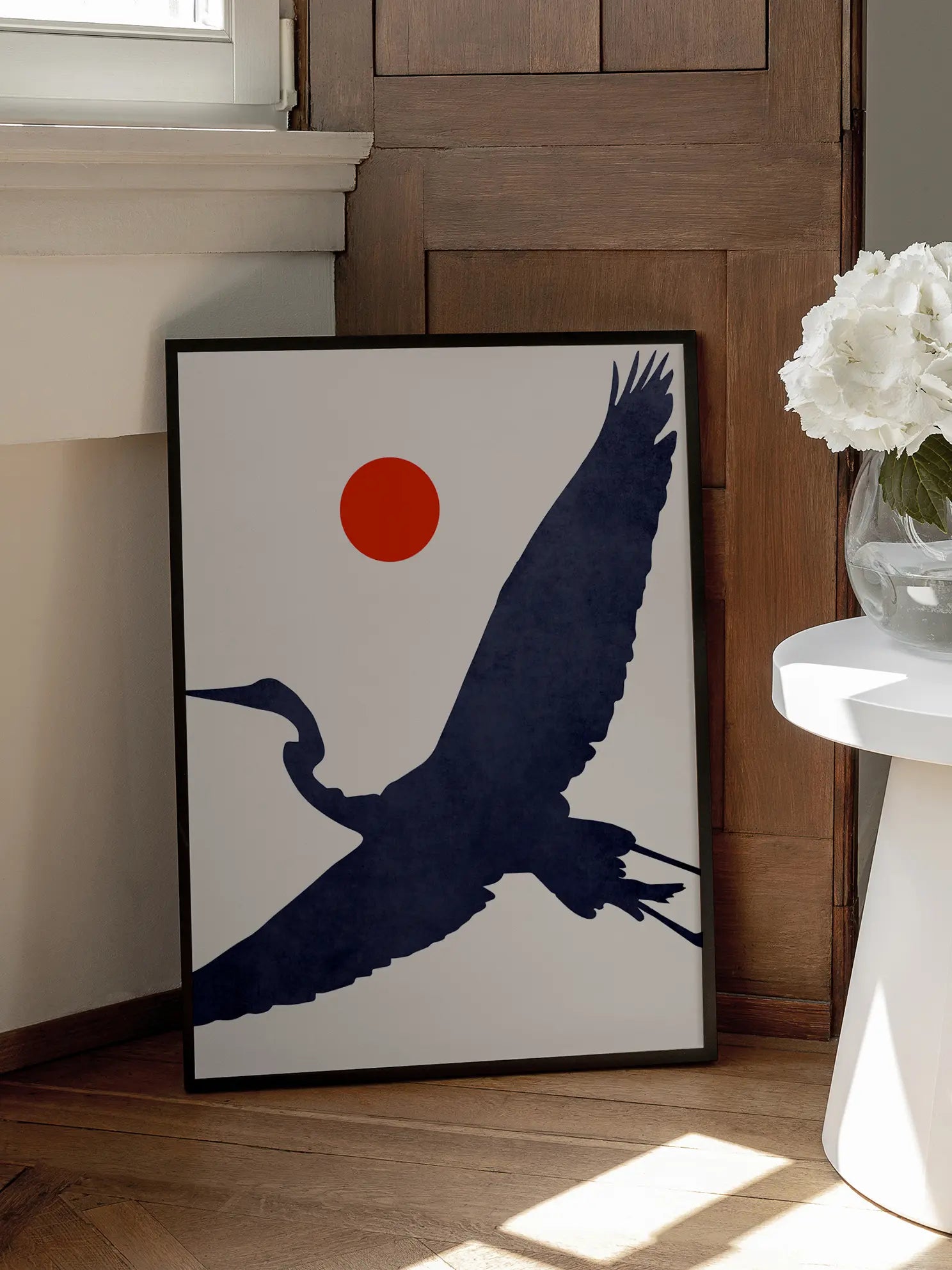 Japanese Crane Poster