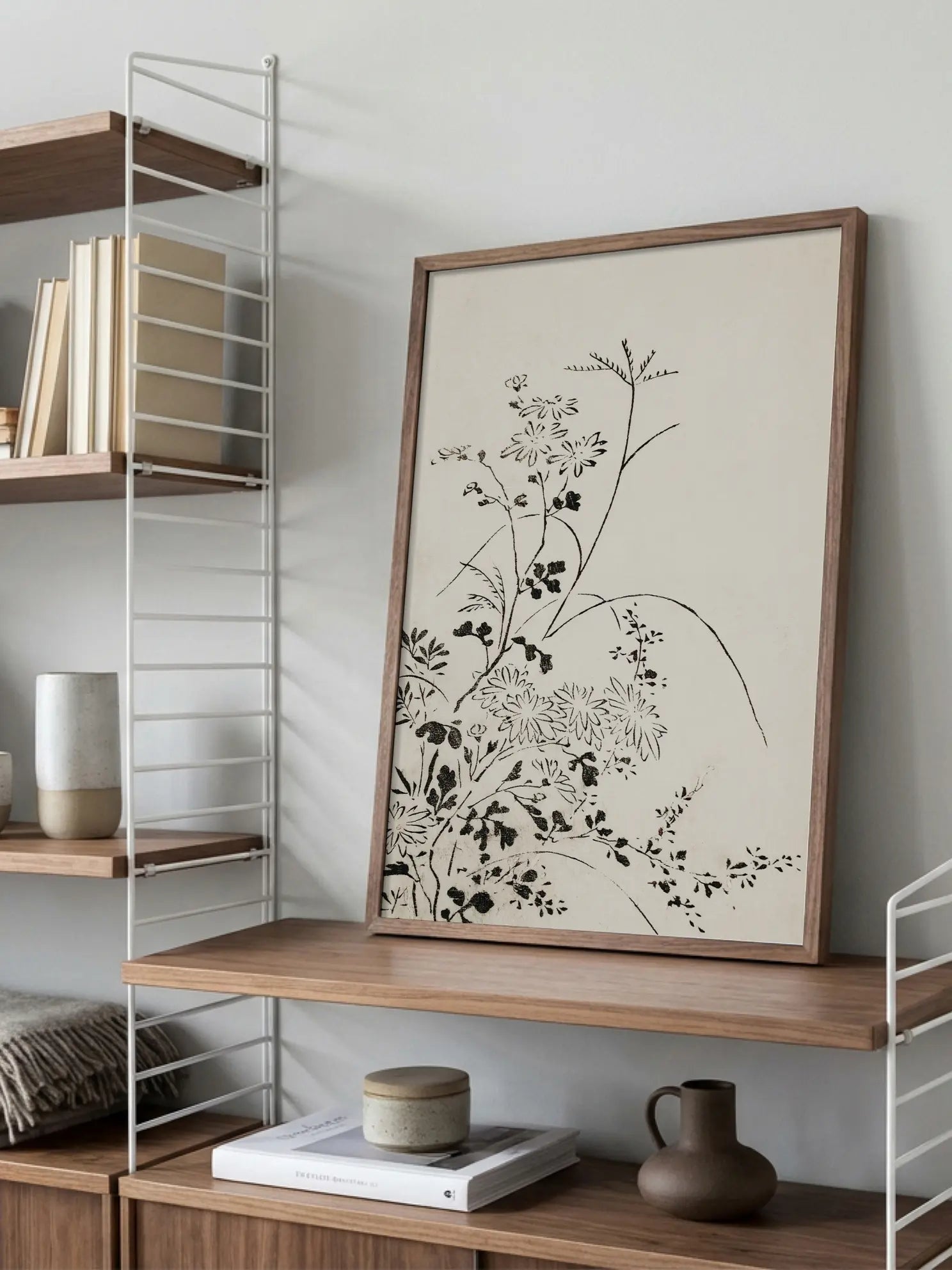 Japanese Floral Poster