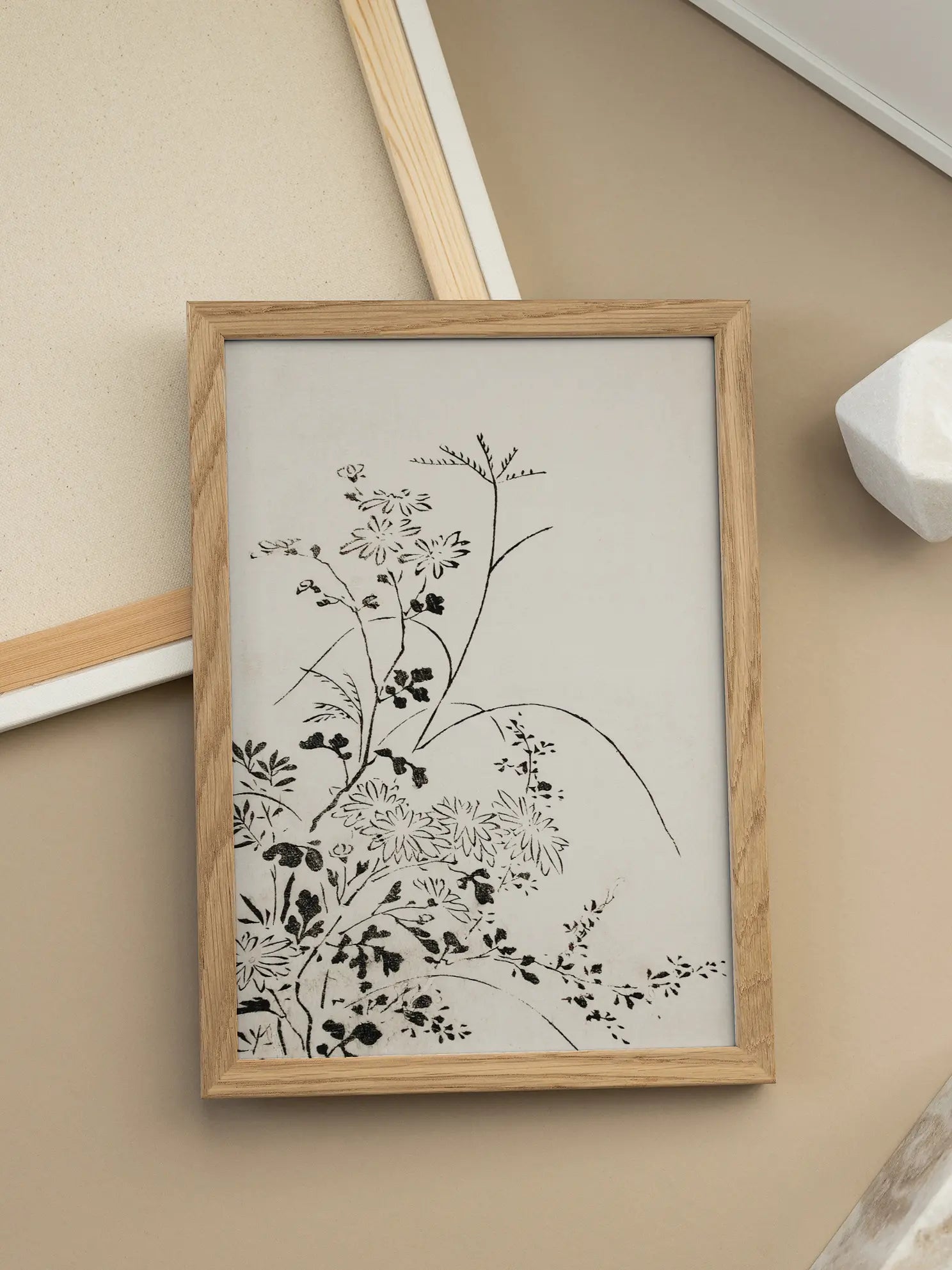 Japanese Floral Poster