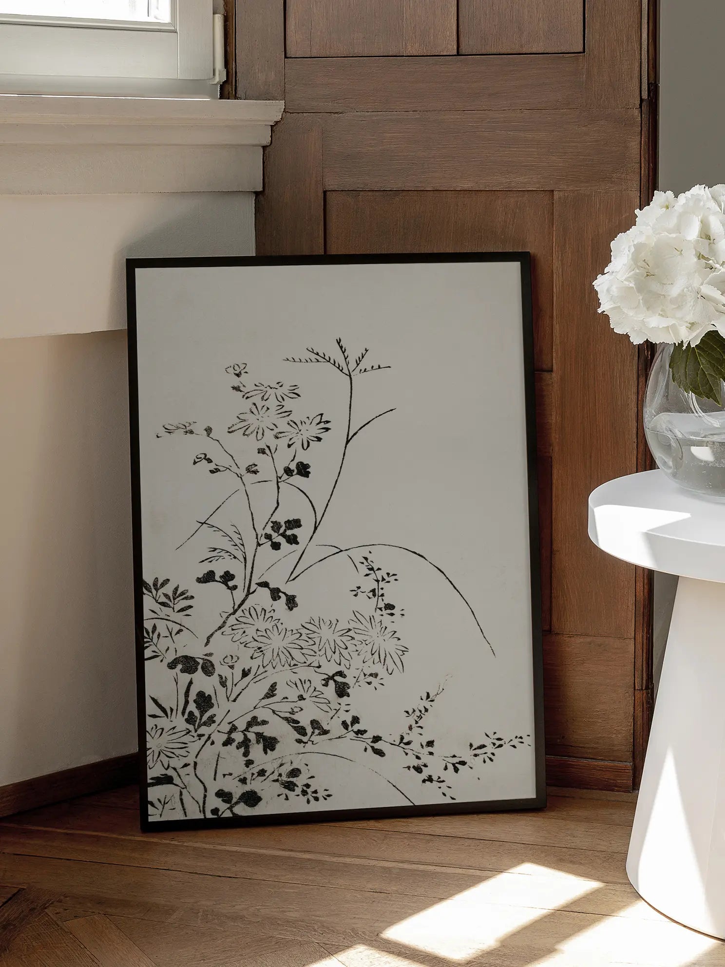 Japanese Floral Poster