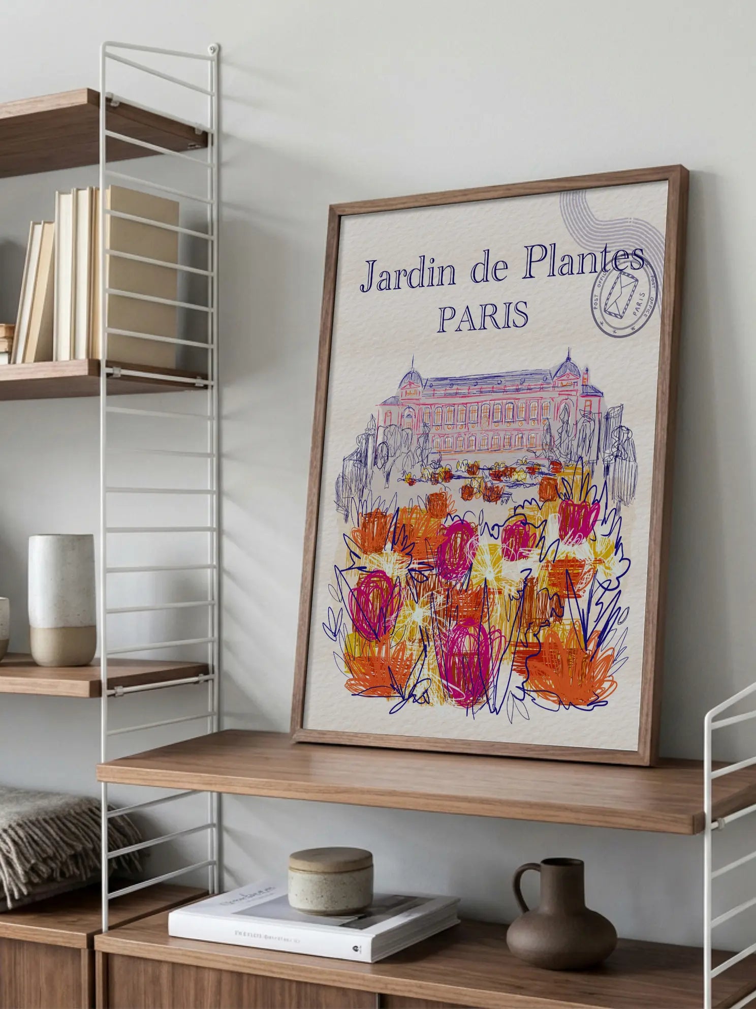 Jardin de Plantes Poster
