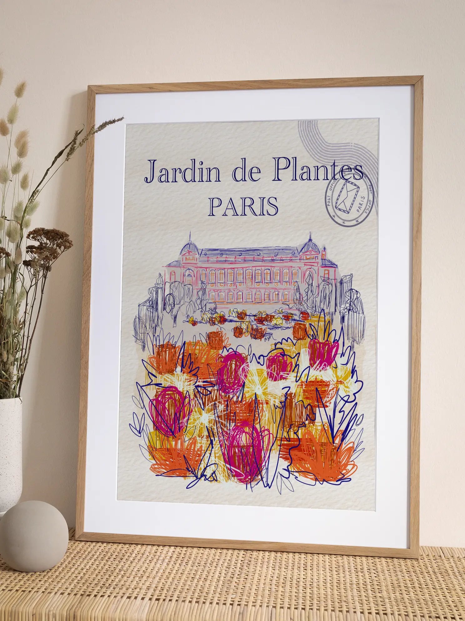 Jardin de Plantes Poster