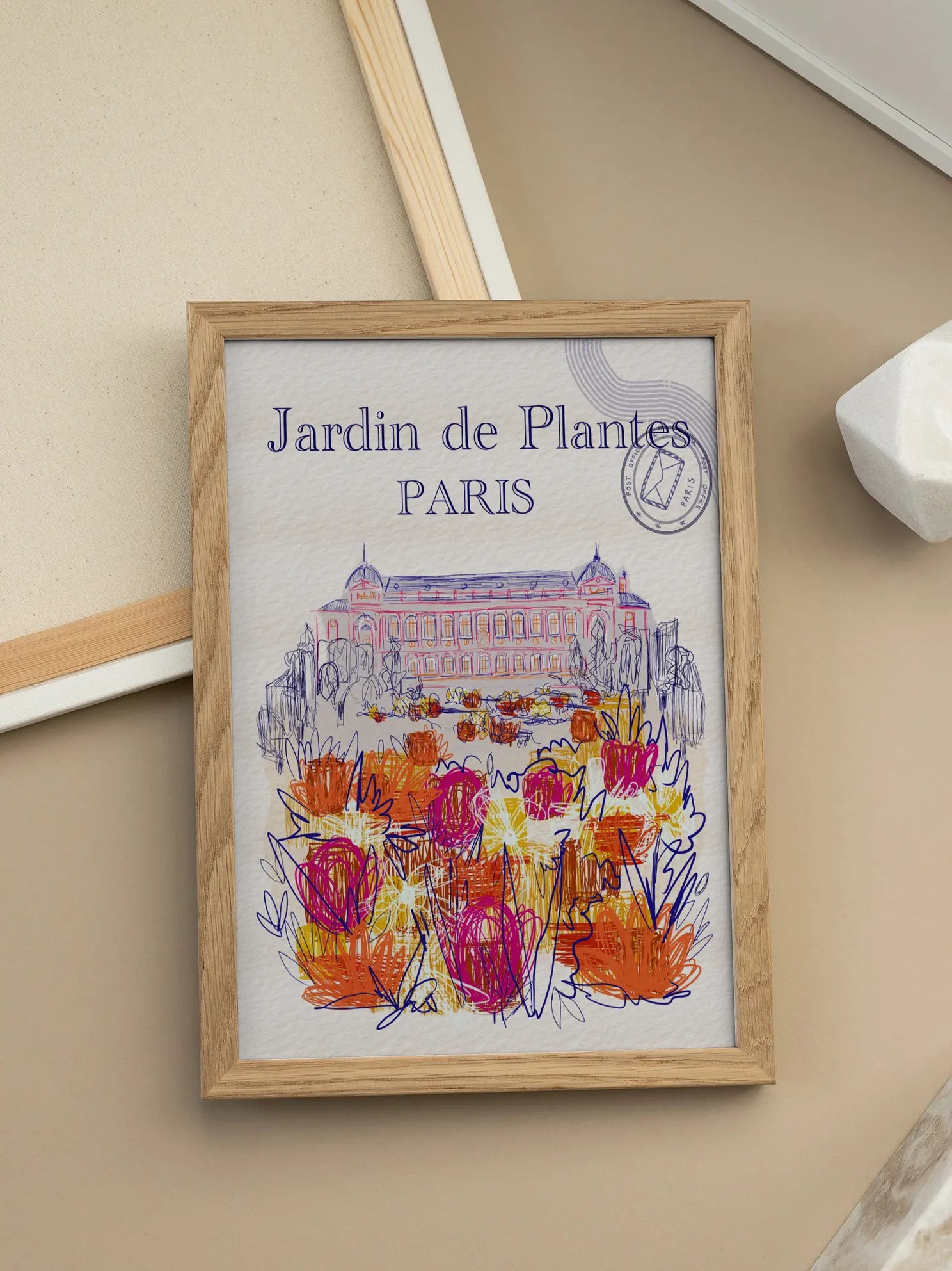 Jardin de Plantes Poster