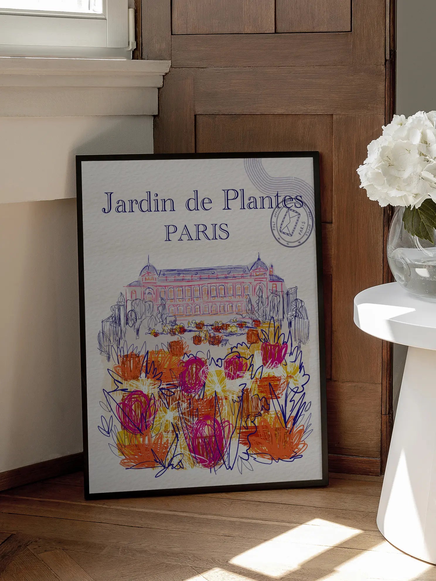 Jardin de Plantes Poster