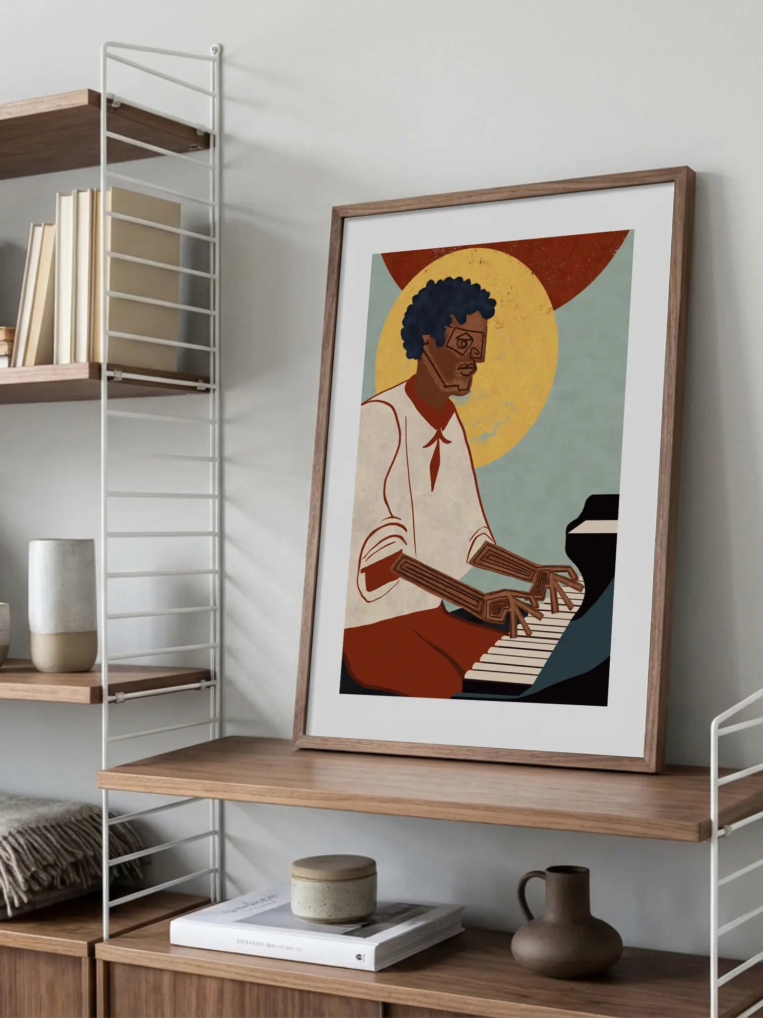 Jazz Pianist Poster