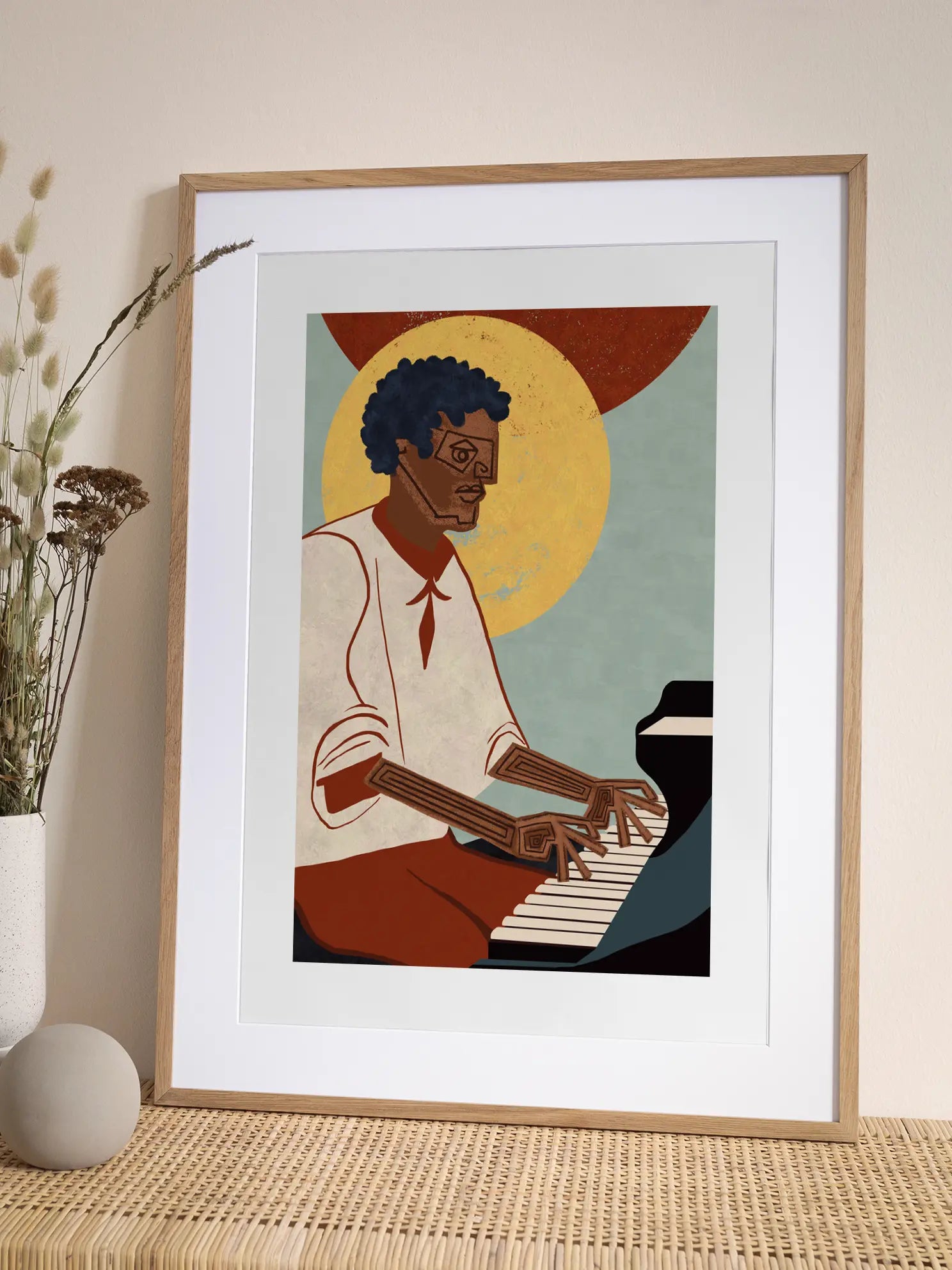 Jazz Pianist Poster