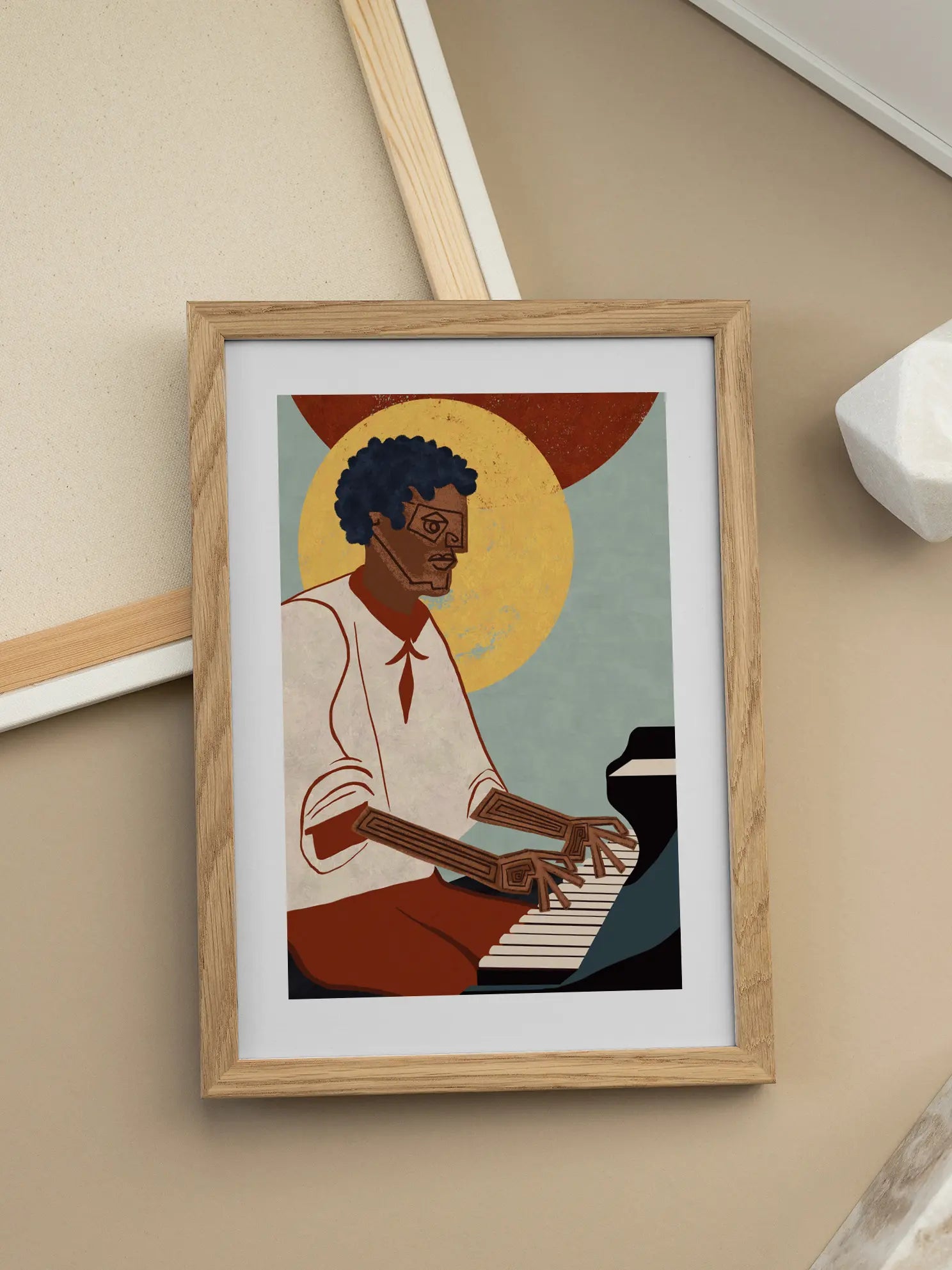 Jazz Pianist Poster