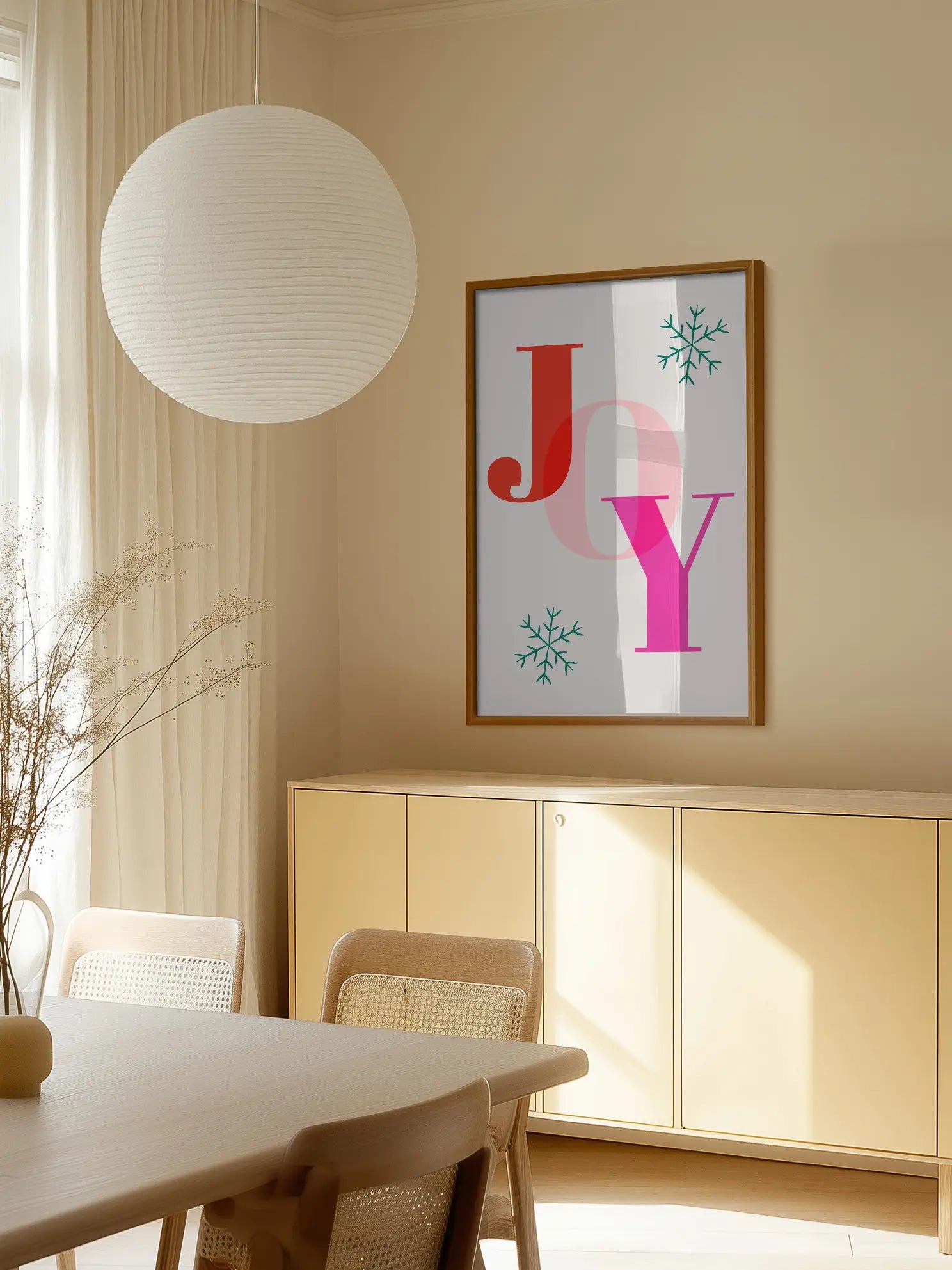 Joyful Holiday Poster