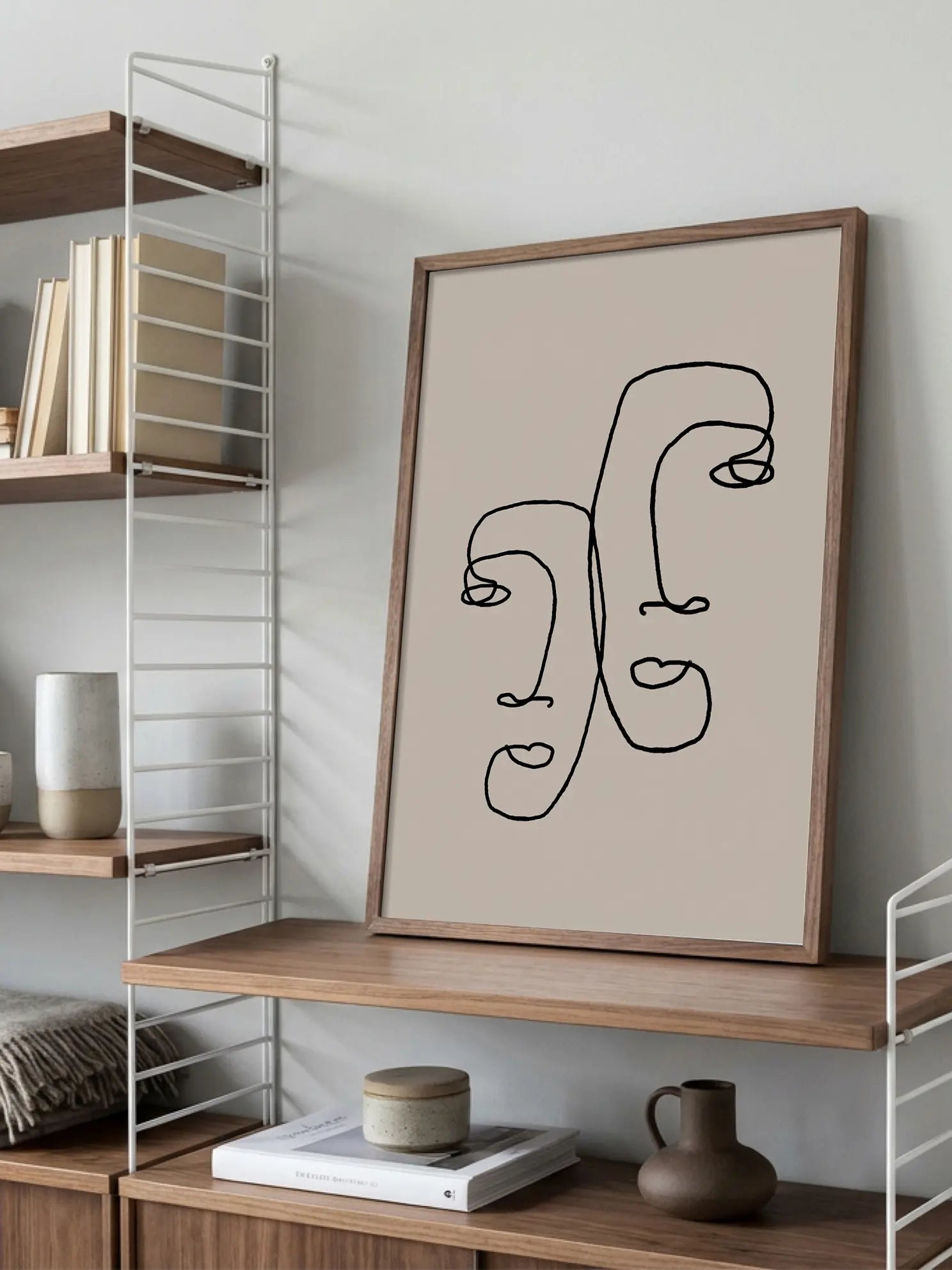 Judging Lines Poster