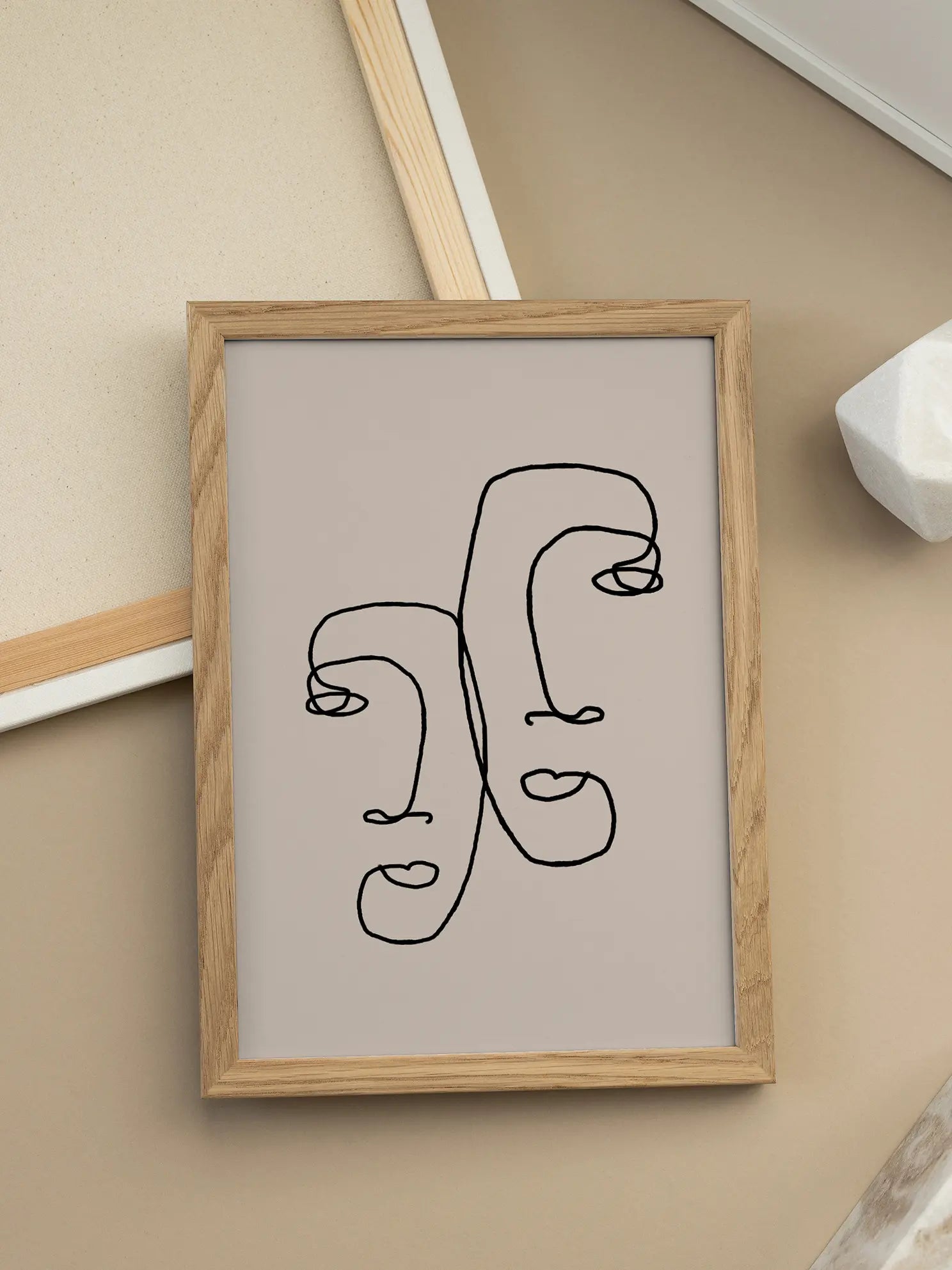 Judging Lines Poster