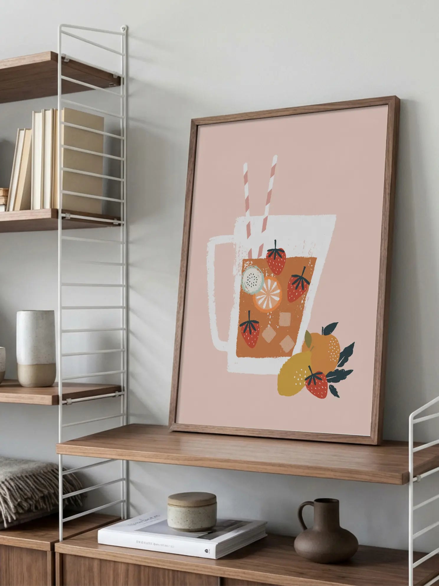 Juice Art Poster