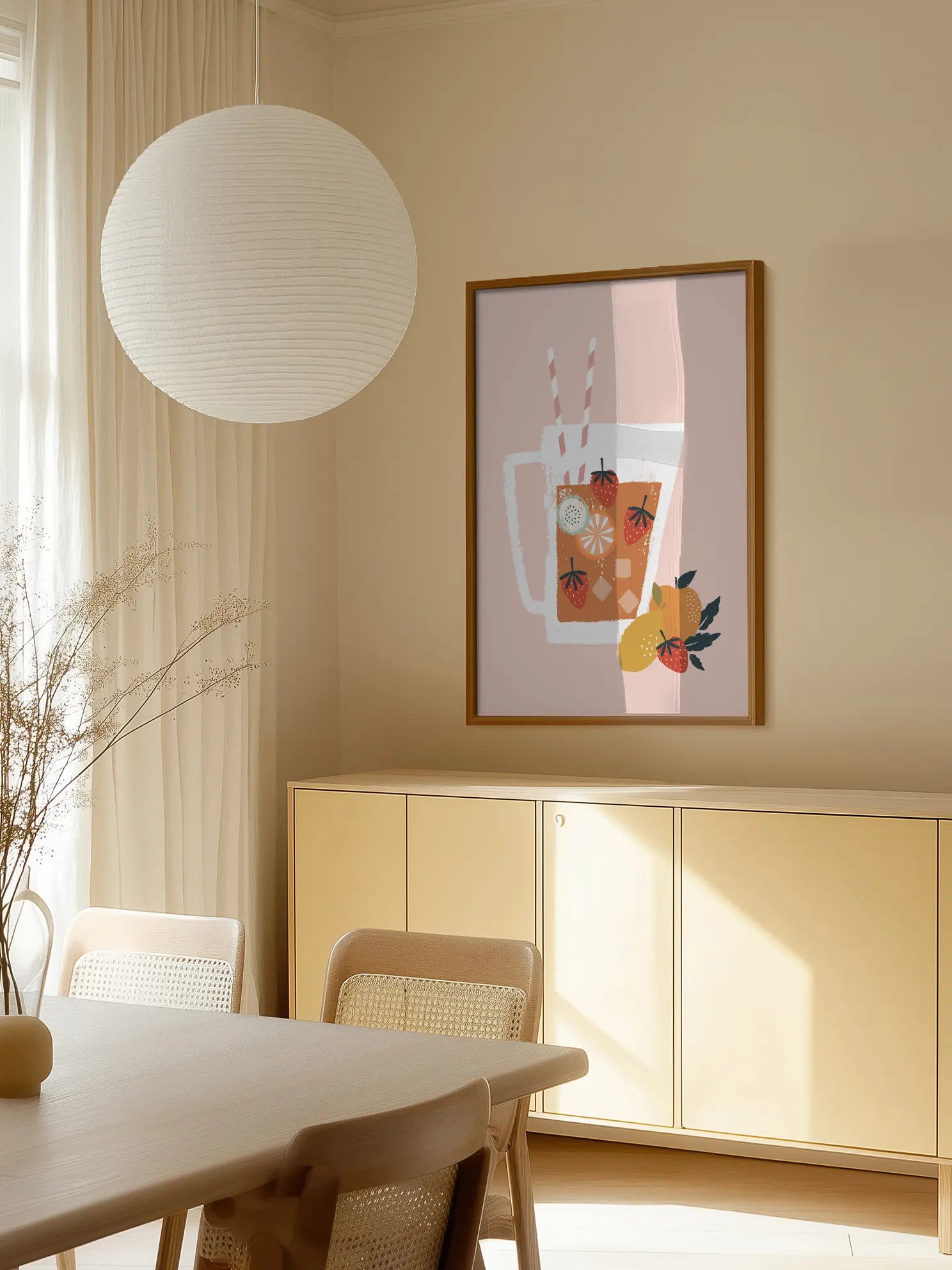Juice Art Poster