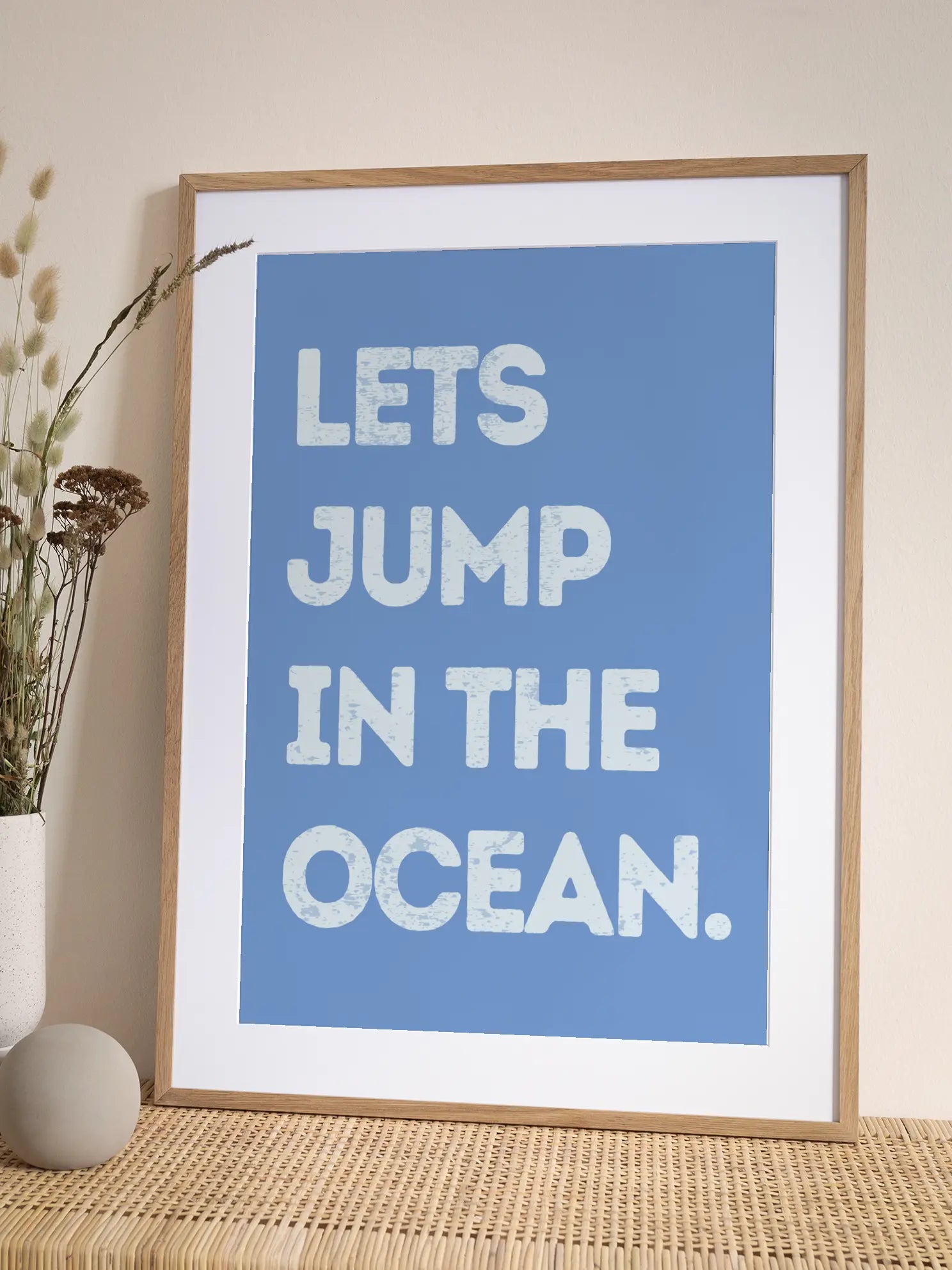 Jump in the Ocean Poster