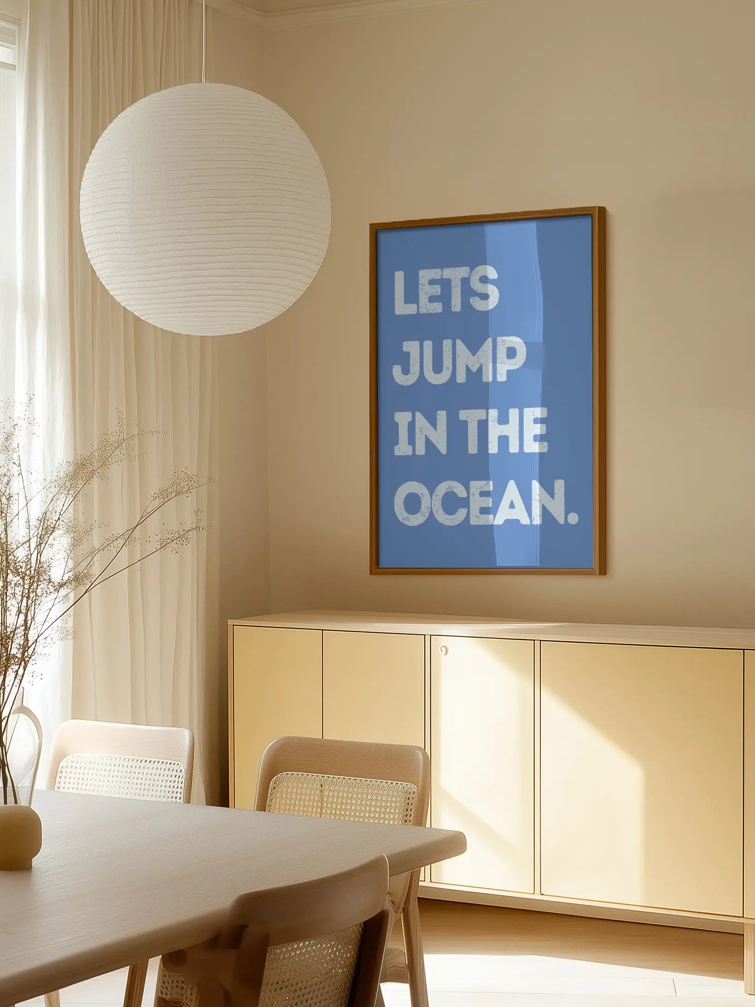 Jump in the Ocean Poster