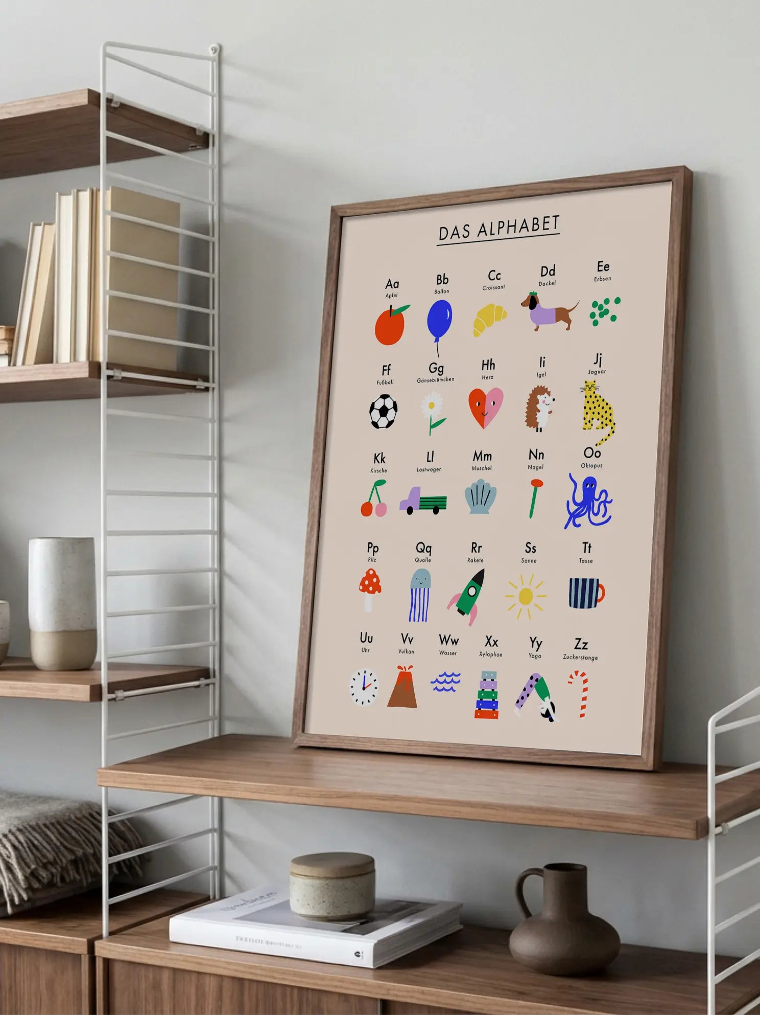 Kids Alphabet Poster