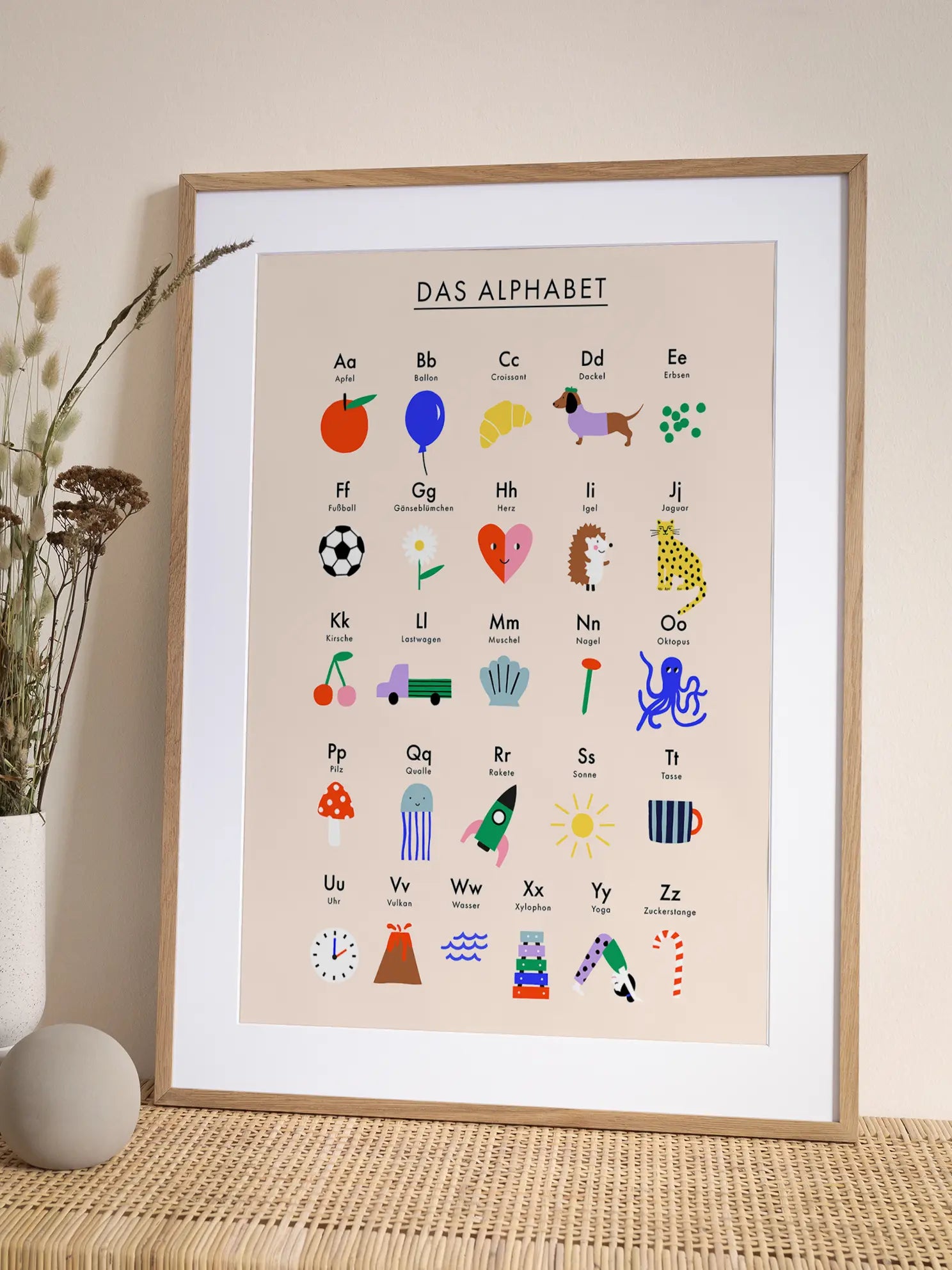 Kids Alphabet Poster