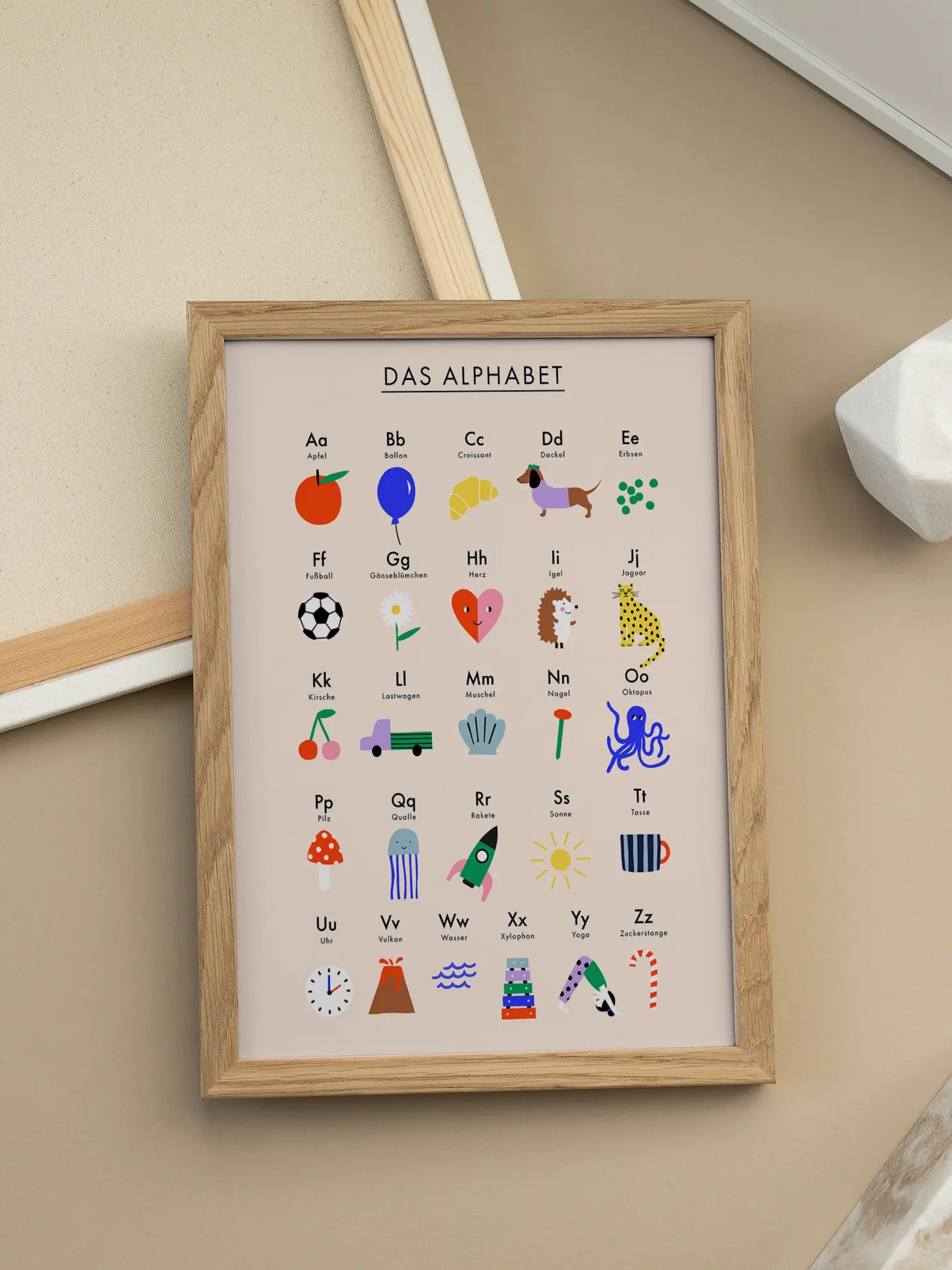 Kids Alphabet Poster