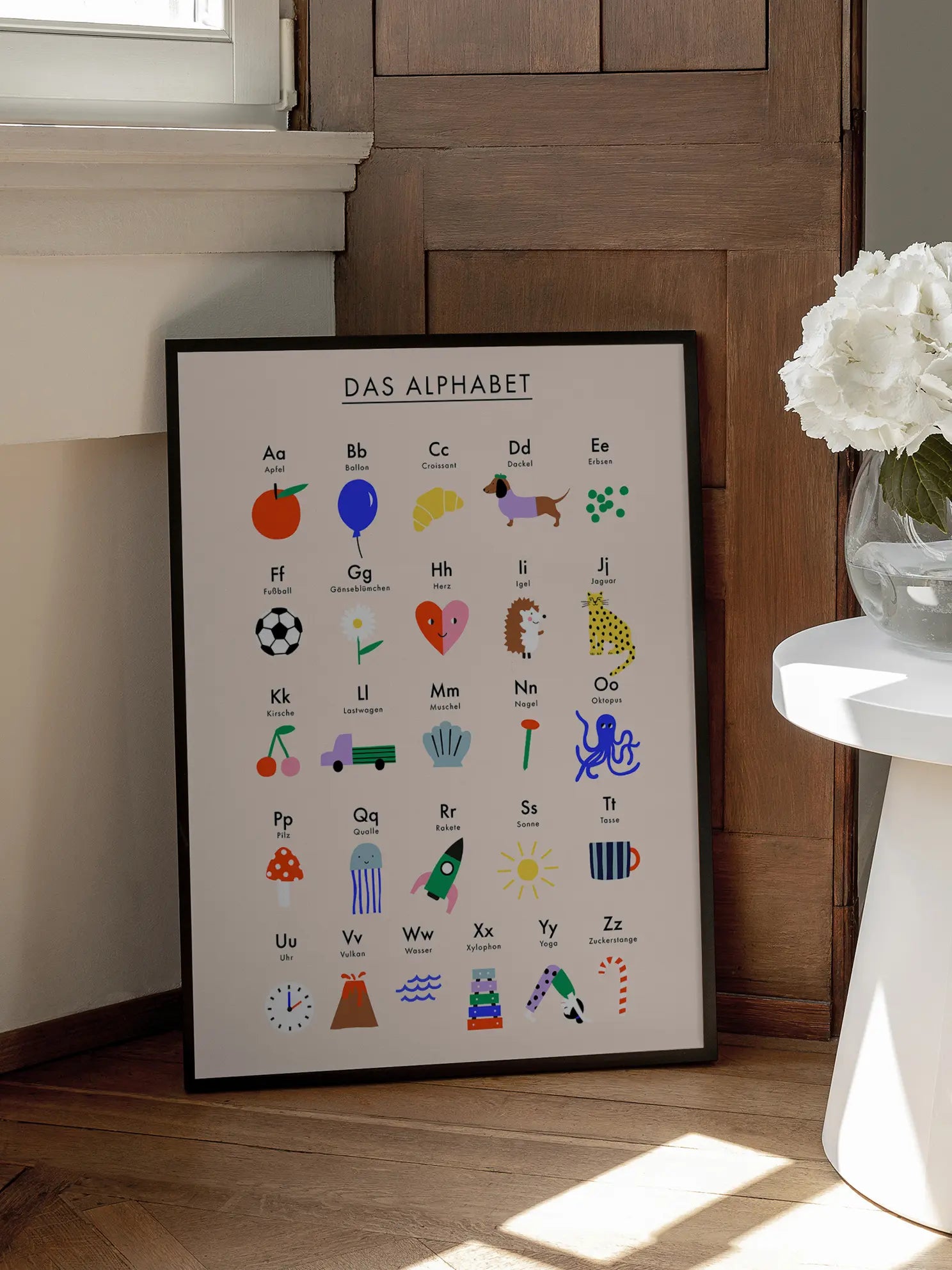 Kids Alphabet Poster
