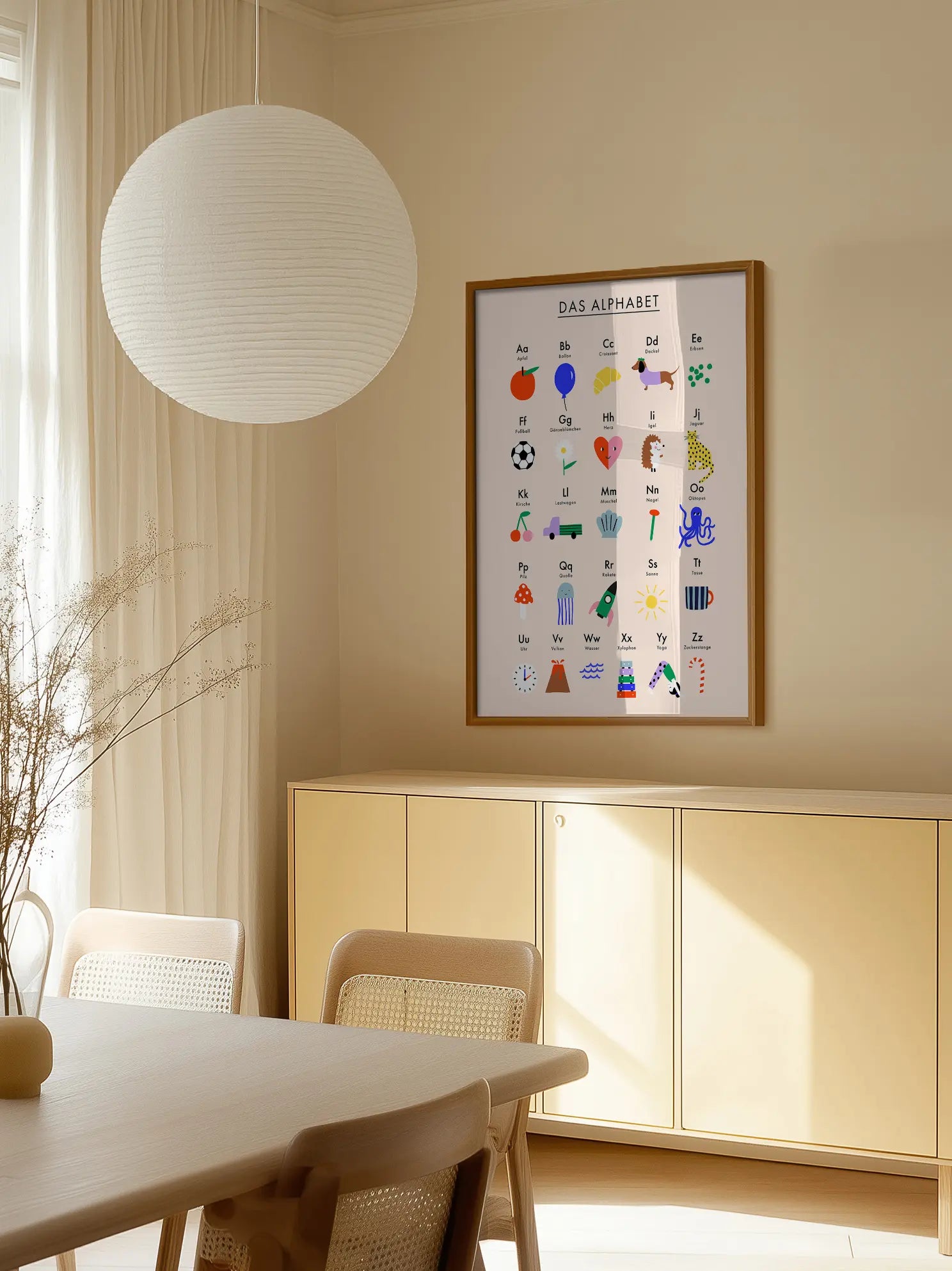 Kids Alphabet Poster