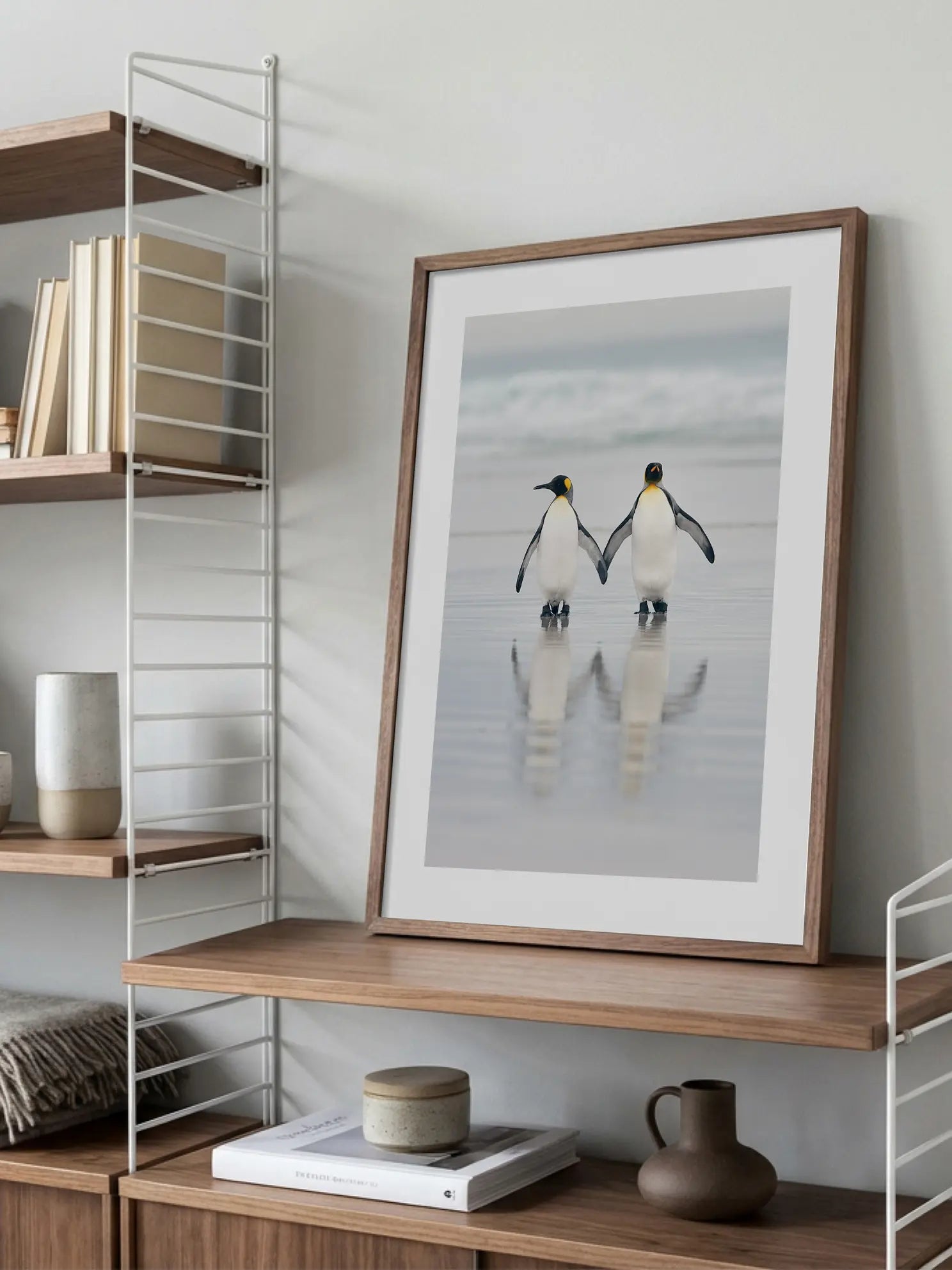 King Penguins Poster