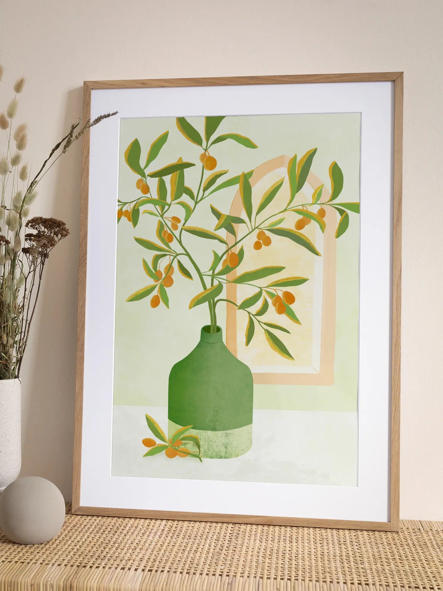 Kumquat Tree Poster