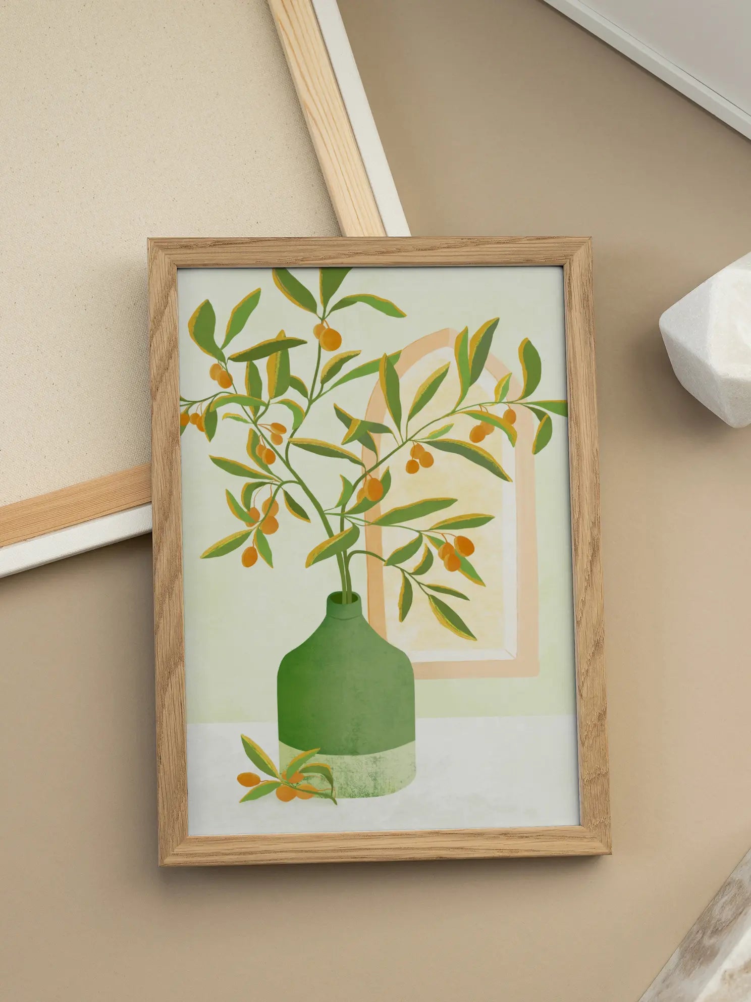 Kumquat Tree Poster
