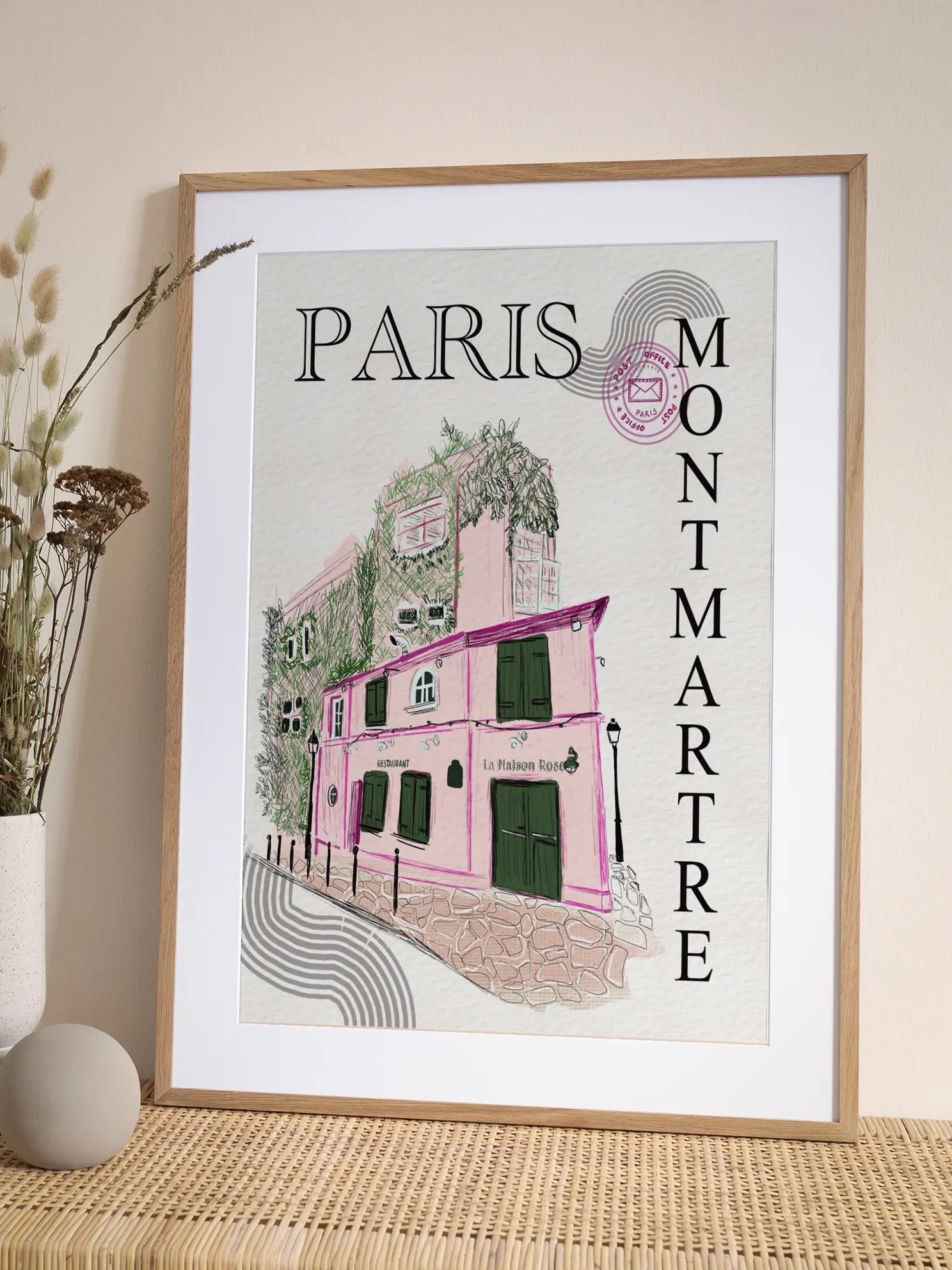 La Maison Rose Poster
