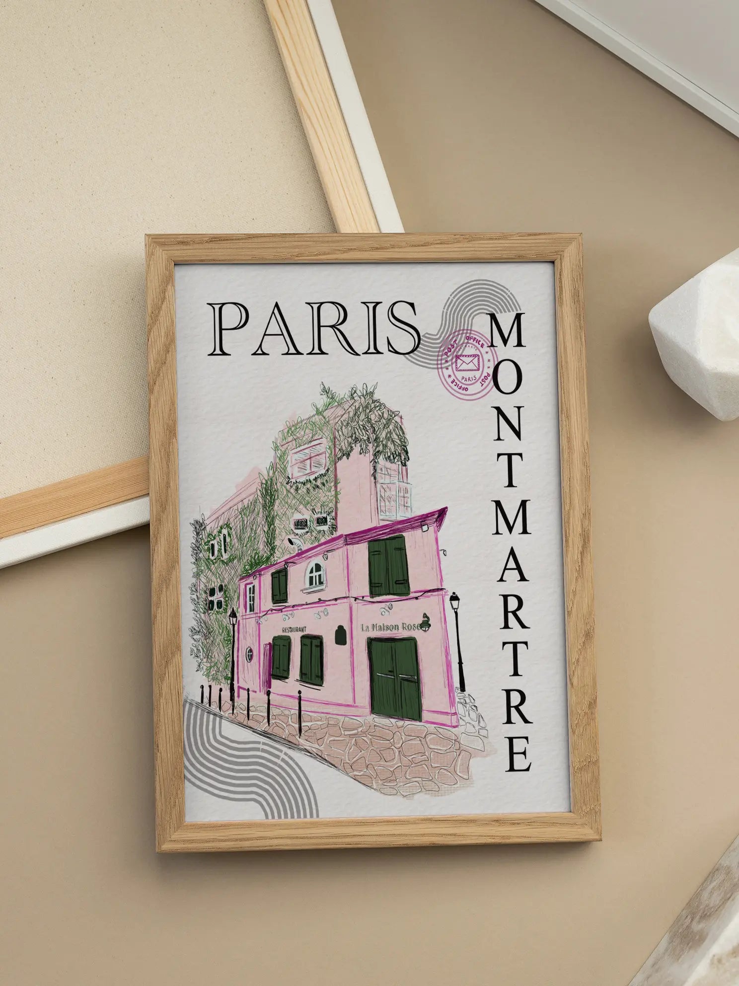 La Maison Rose Poster