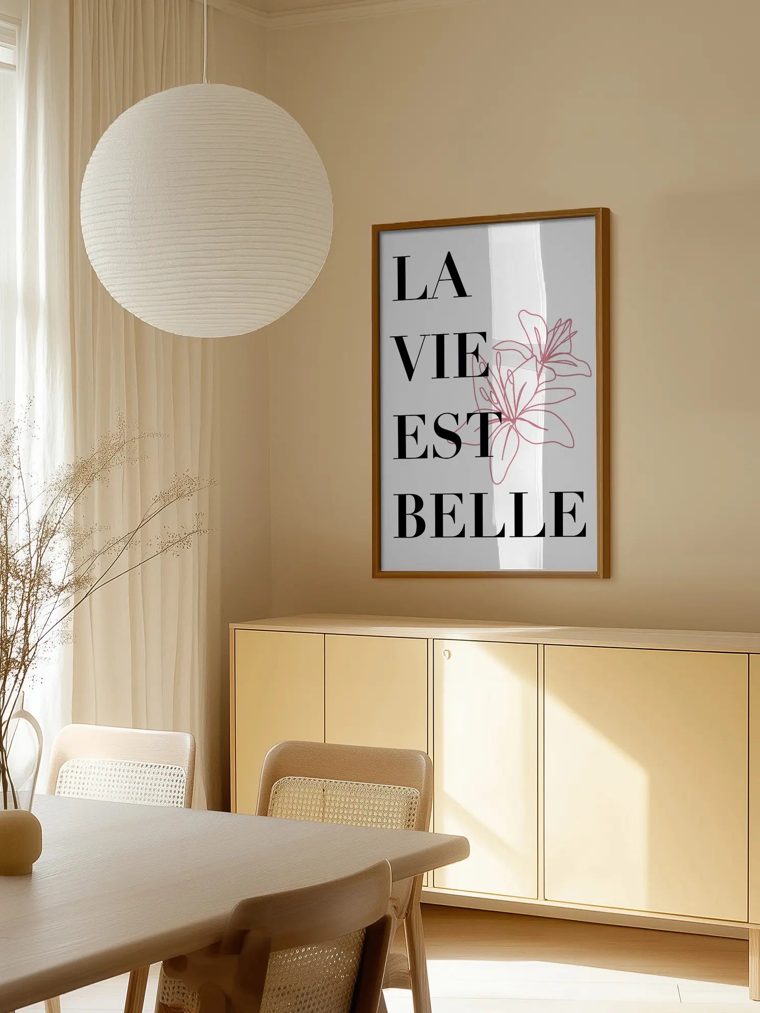 La Vie Est Belle Poster