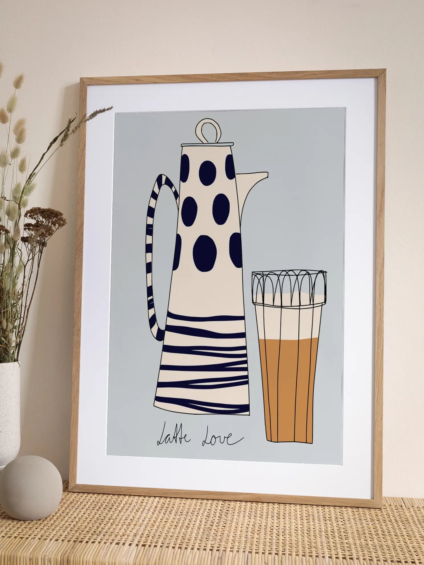 Latte Love Poster