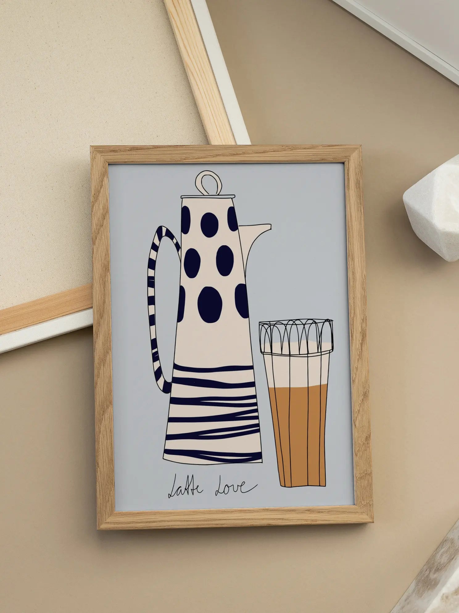 Latte Love Poster