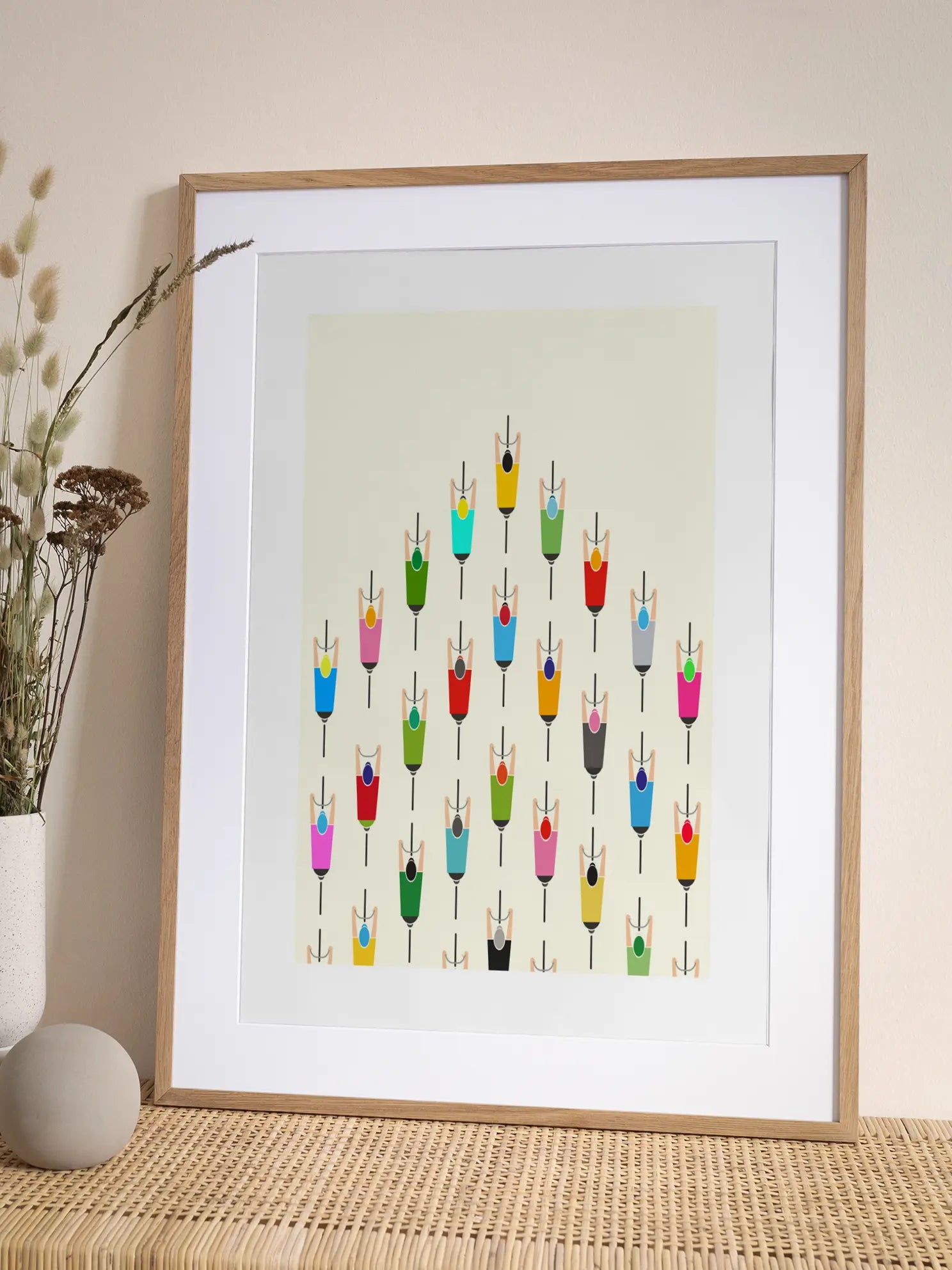 Leading the Pack Poster