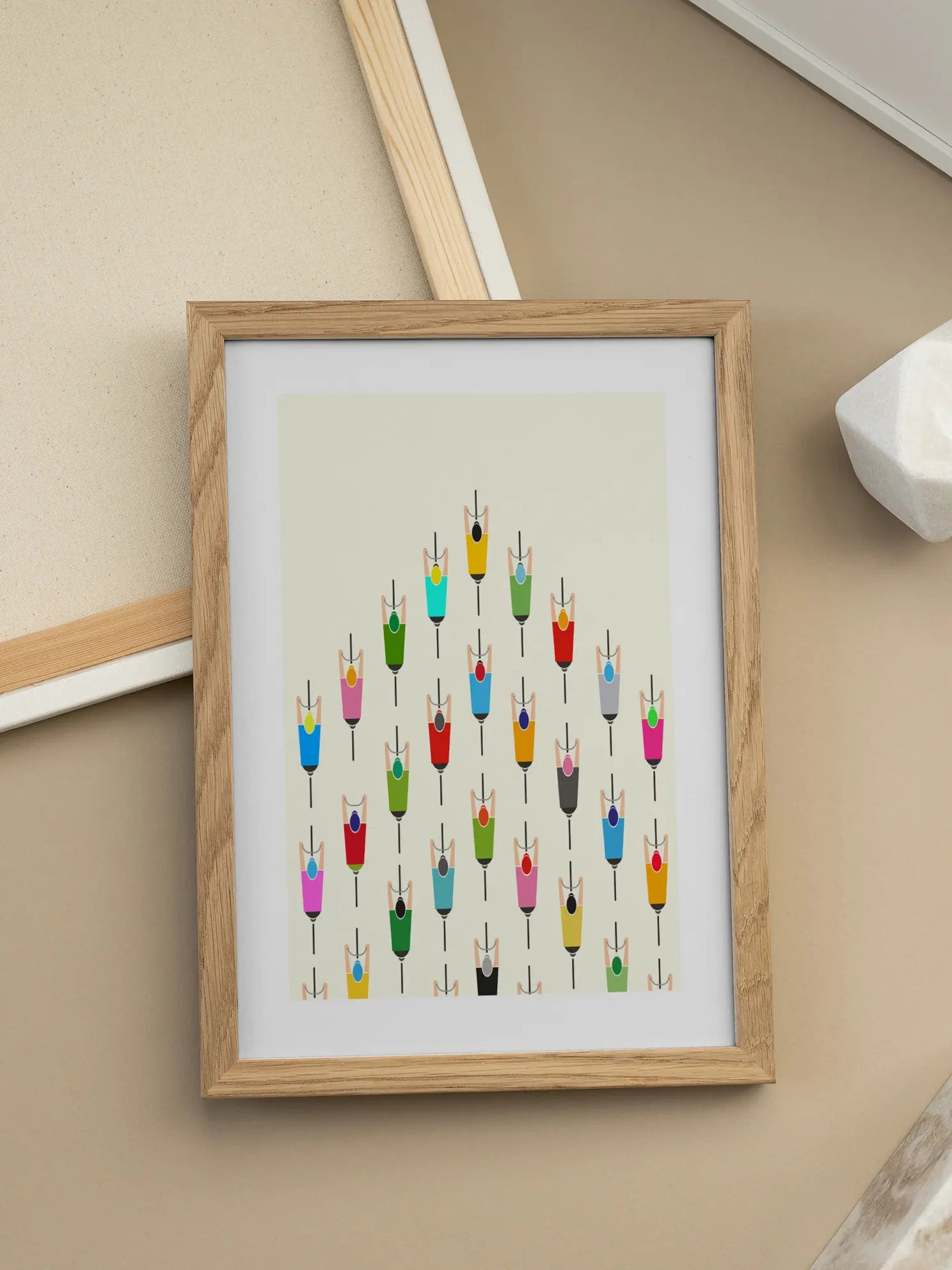 Leading the Pack Poster