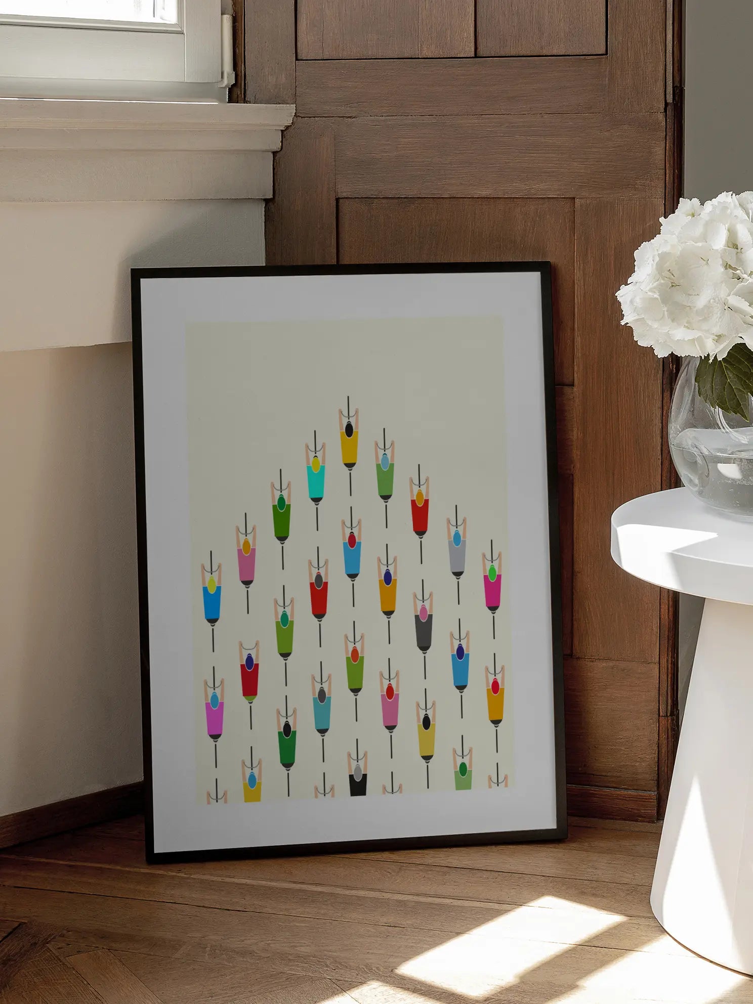 Leading the Pack Poster