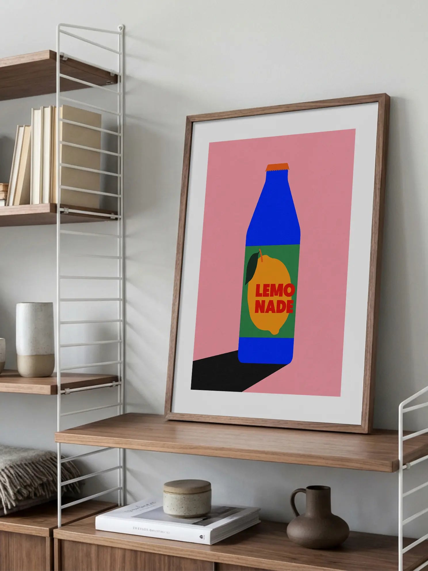 Lemonade Bottle Poster