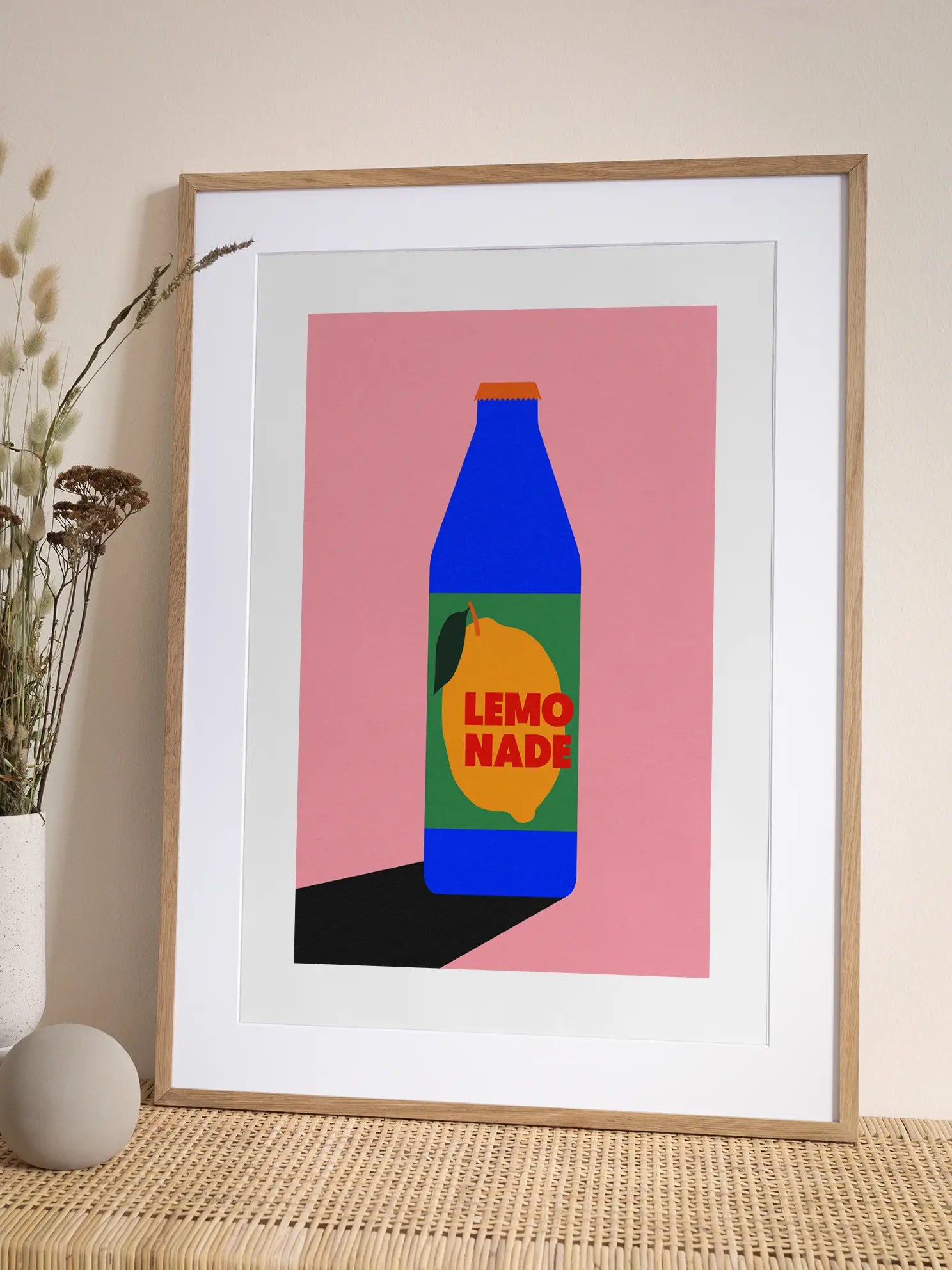 Lemonade Bottle Poster
