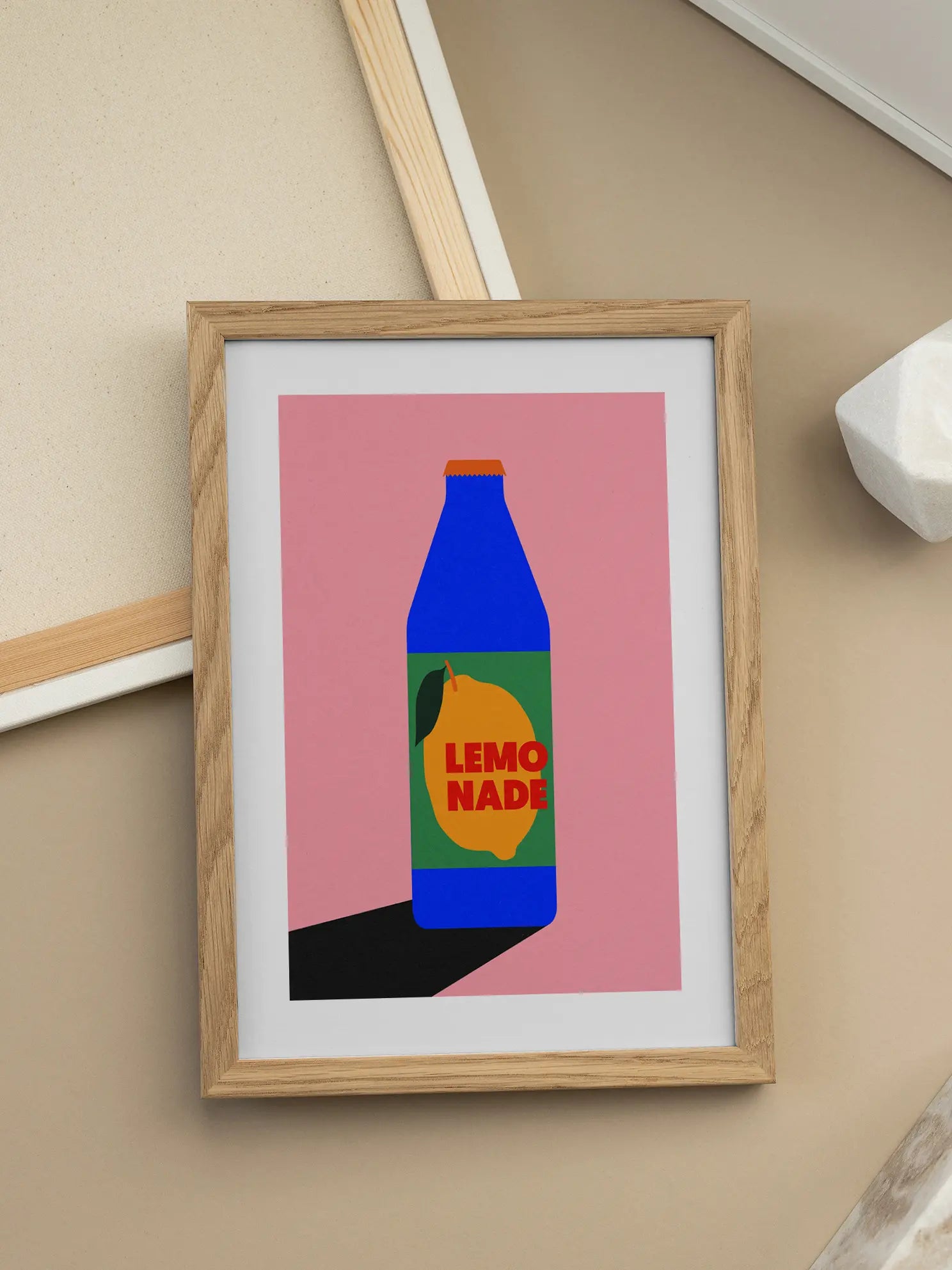 Lemonade Bottle Poster