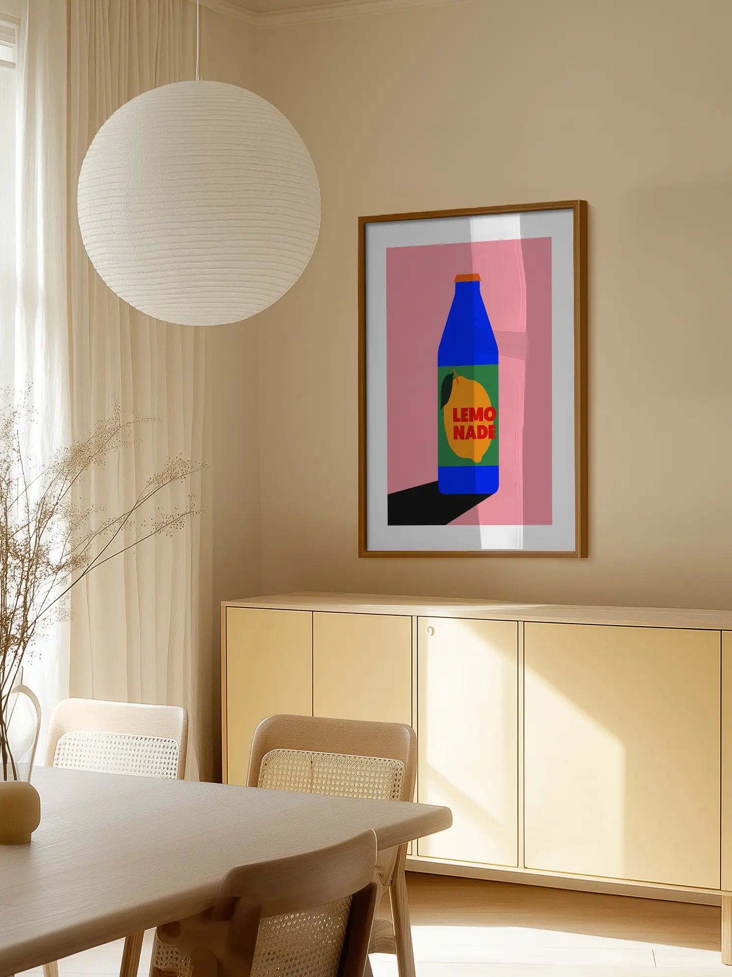 Lemonade Bottle Poster