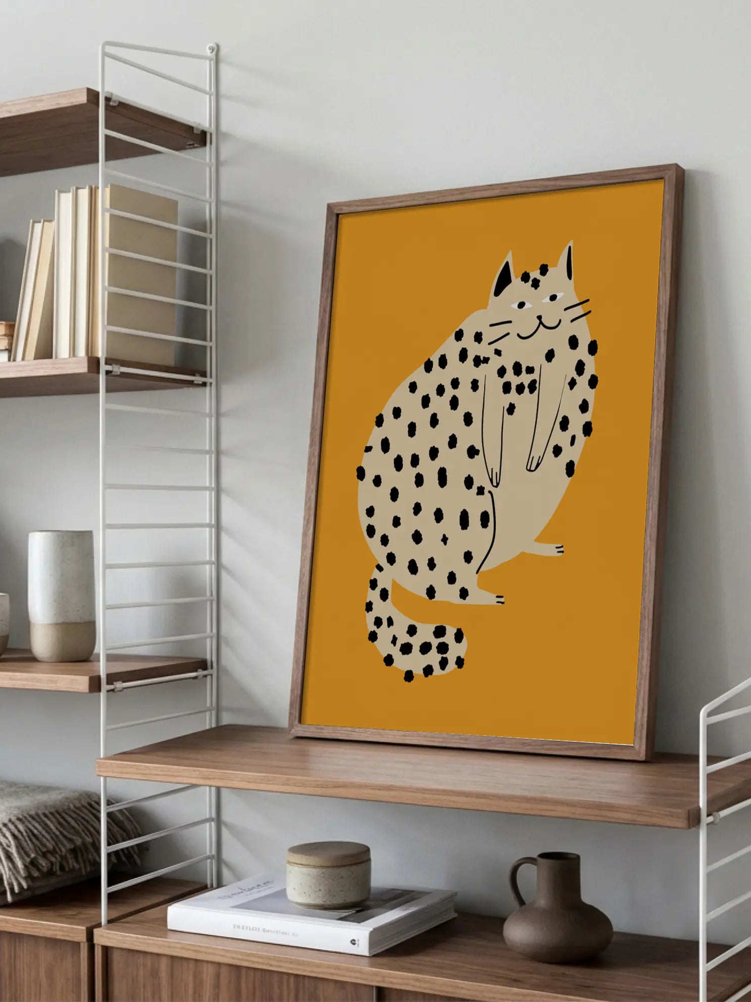 Leopard Cat Poster