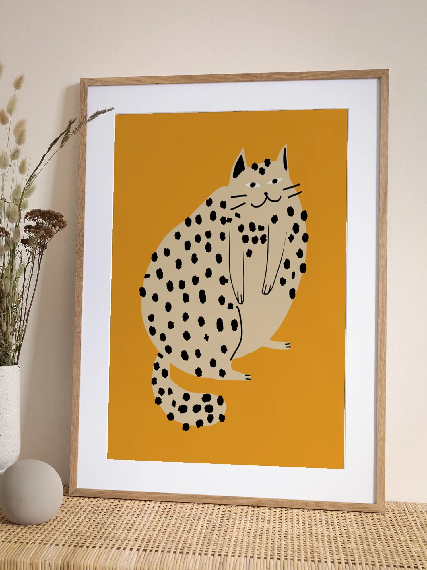Leopard Cat Poster
