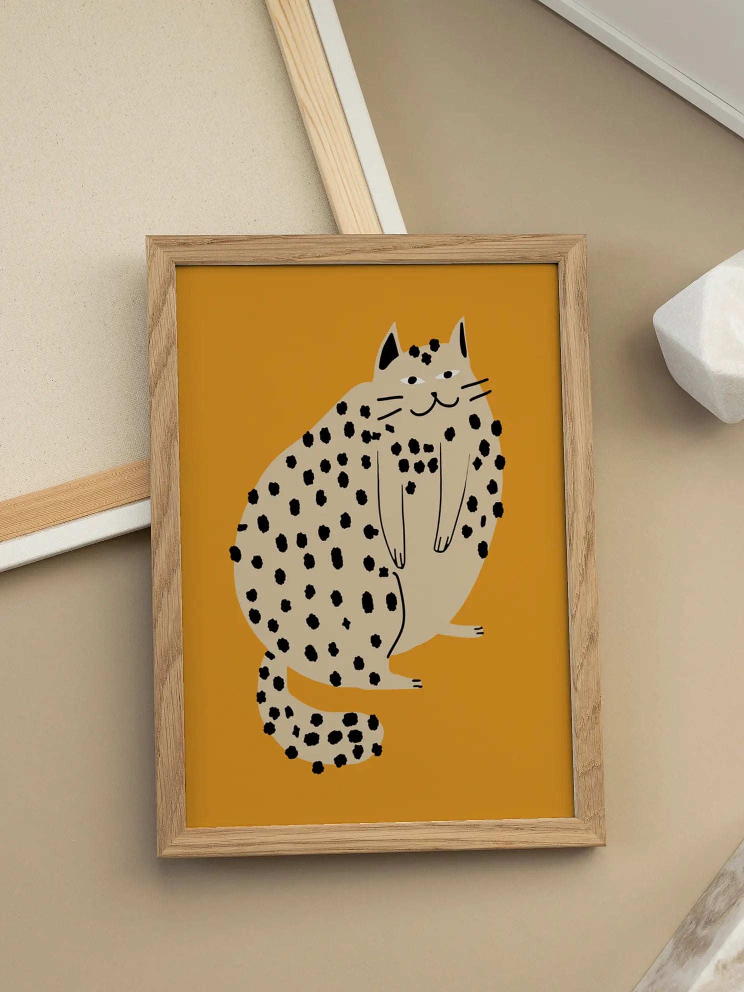 Leopard Cat Poster