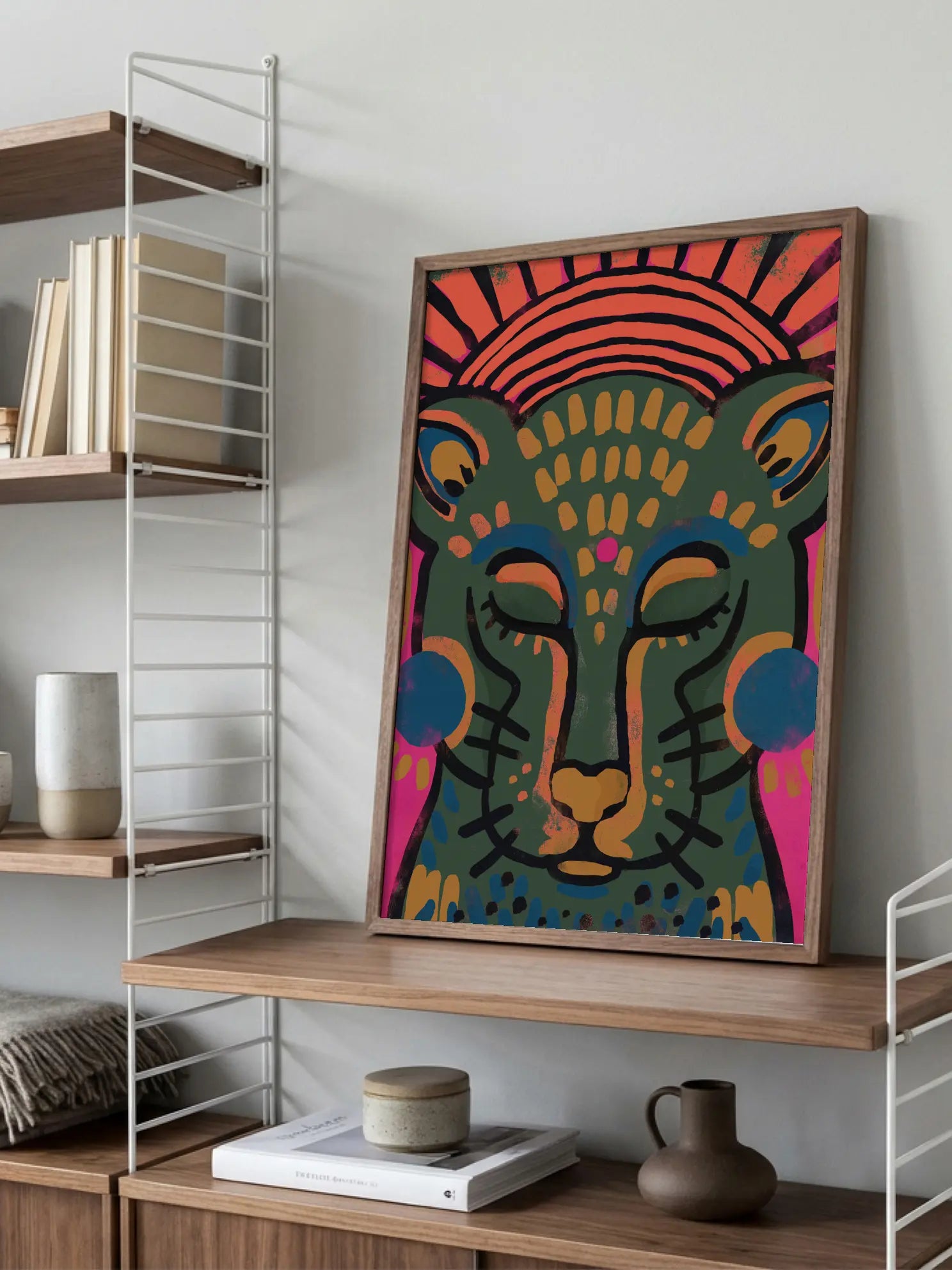 Leopard Face Poster