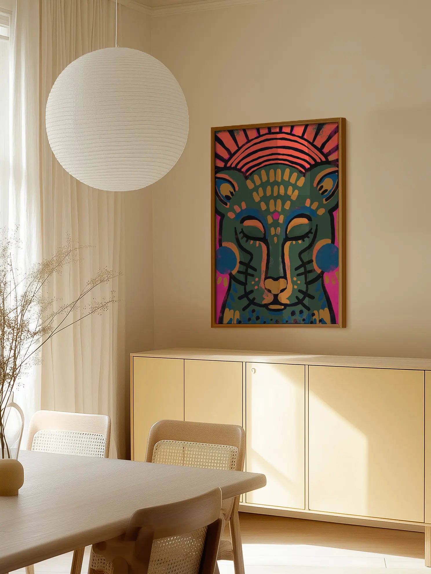 Leopard Face Poster