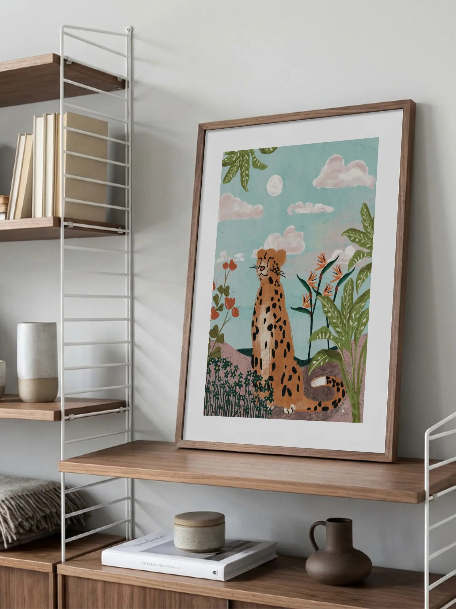 Leopard in the Wild Poster