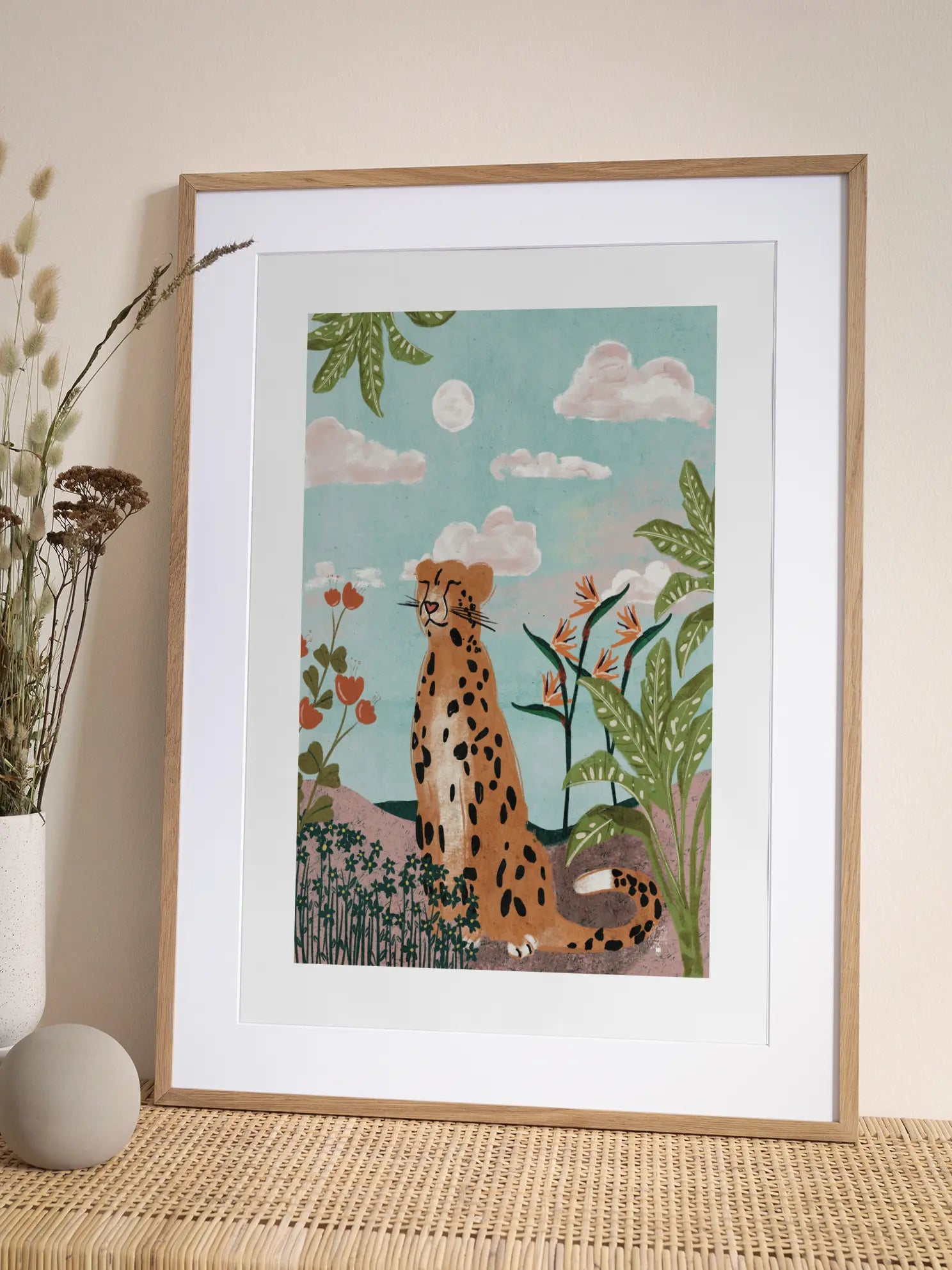 Leopard in the Wild Poster