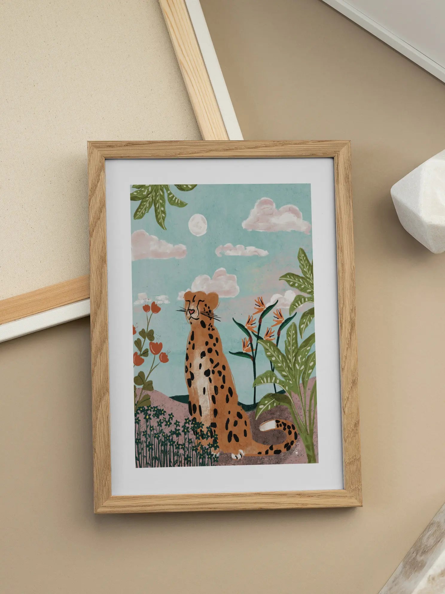 Leopard in the Wild Poster